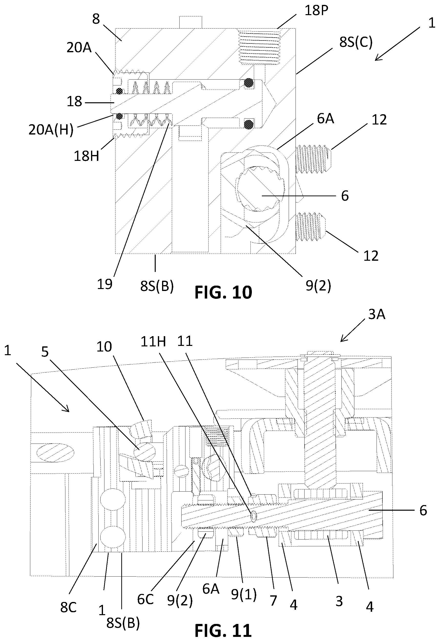 Patent US12297673 Figure 6 – Adjustable tamper-resistant locking mechanism for manhole cover