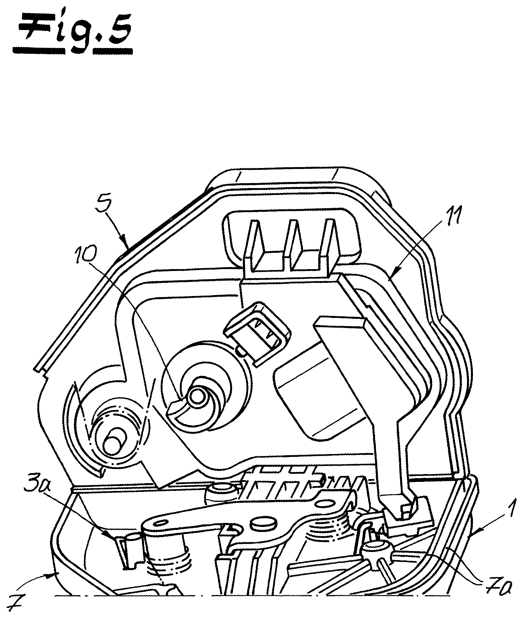 Patent US12297674 Figure 5 – Motor vehicle latch, in particular a motor vehicle door latch