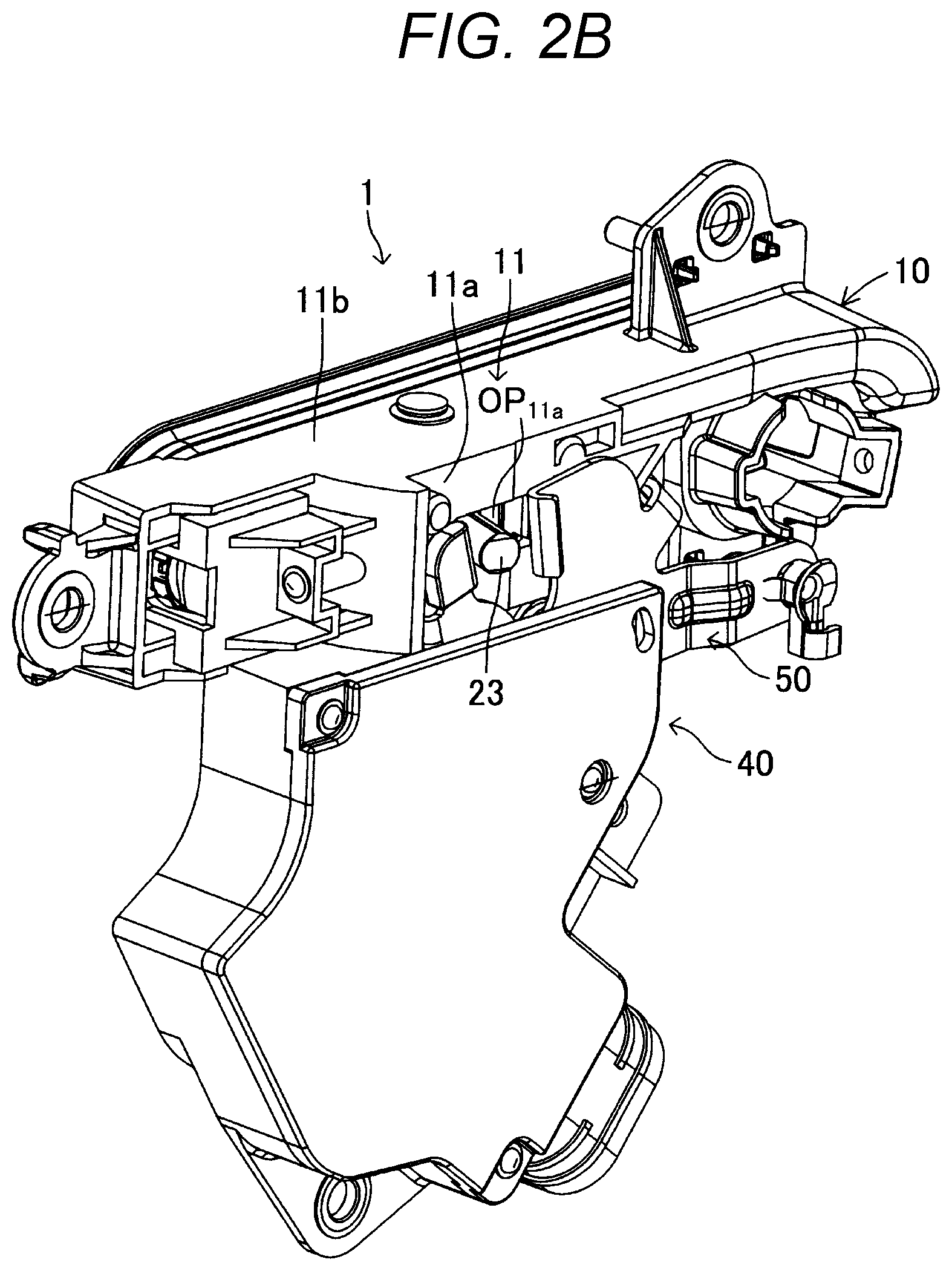 Patent US12297675 Figure 3 – Door handle apparatus for vehicle