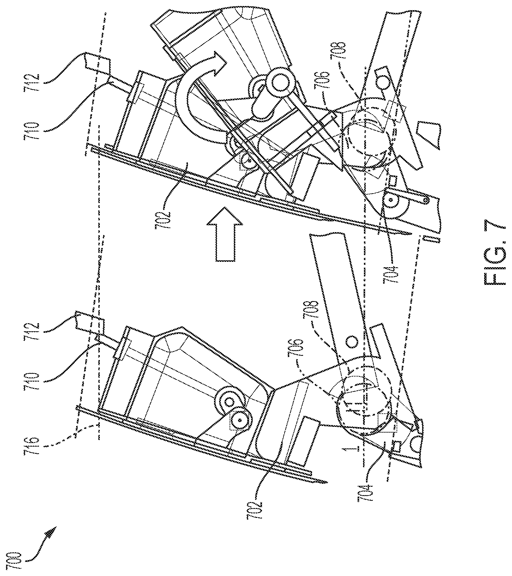Patent US12297677 Figure 9 – Reduced volume latch, lock, vent and handle mechanism for an apparatus door