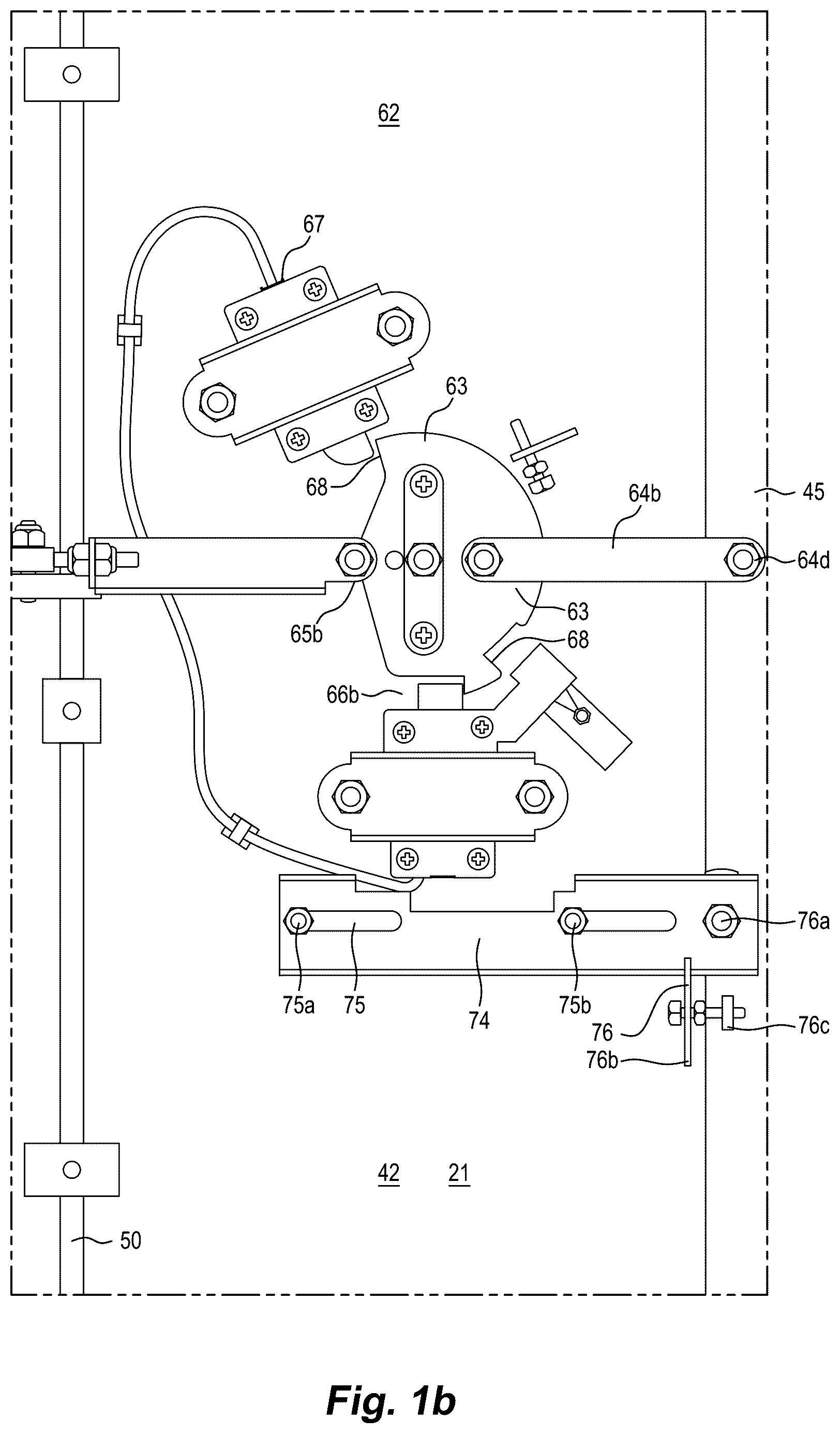 Patent US12297679 Figure 2 – Security door mounting arrangement