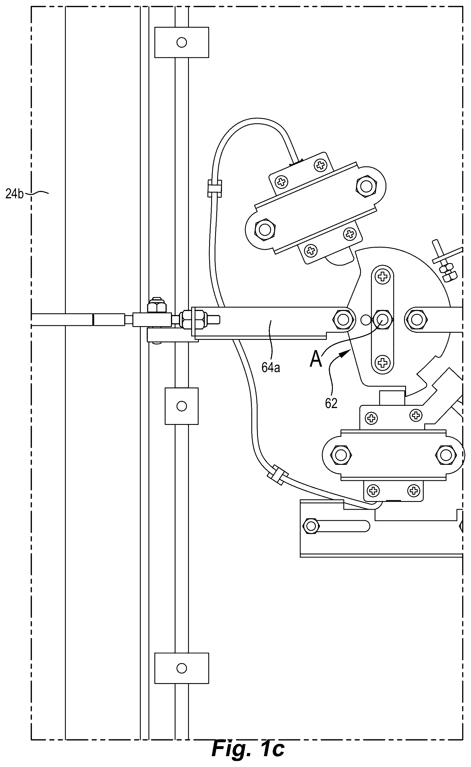 Patent US12297679 Figure 3 – Security door mounting arrangement