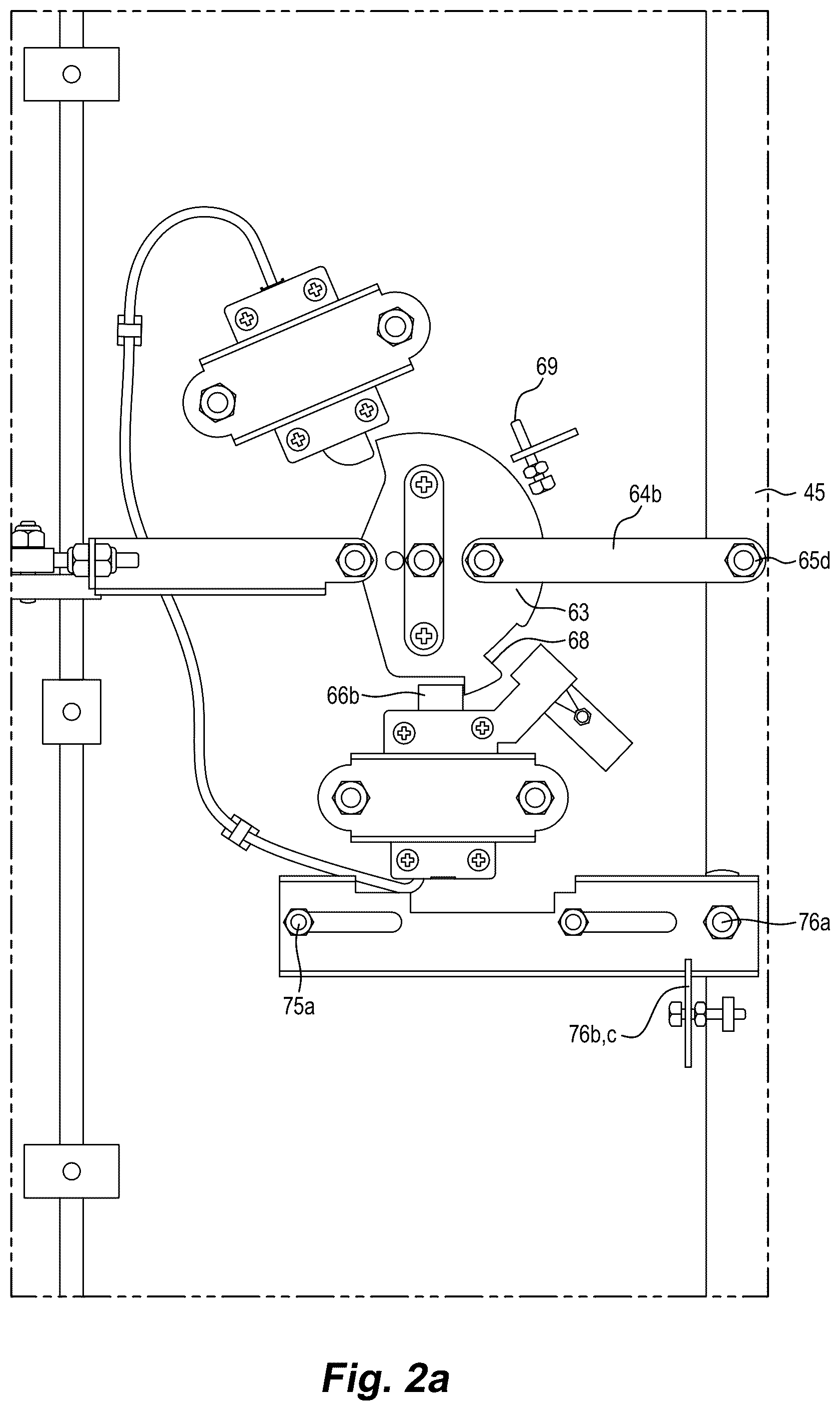Patent US12297679 Figure 7 – Security door mounting arrangement