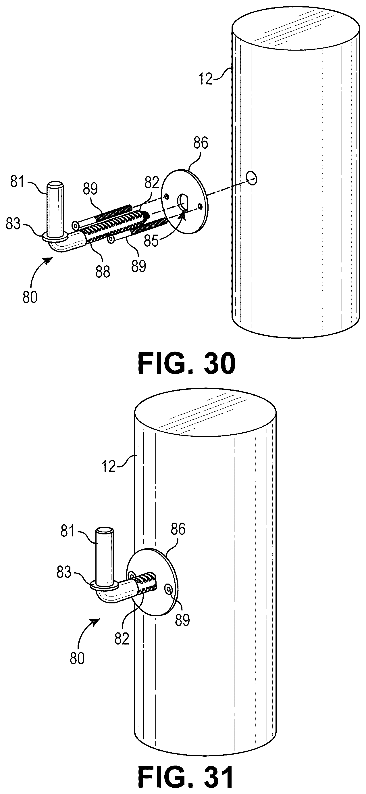 Patent US12297682 Figure 11 – Utility gate hardware devices and methods
