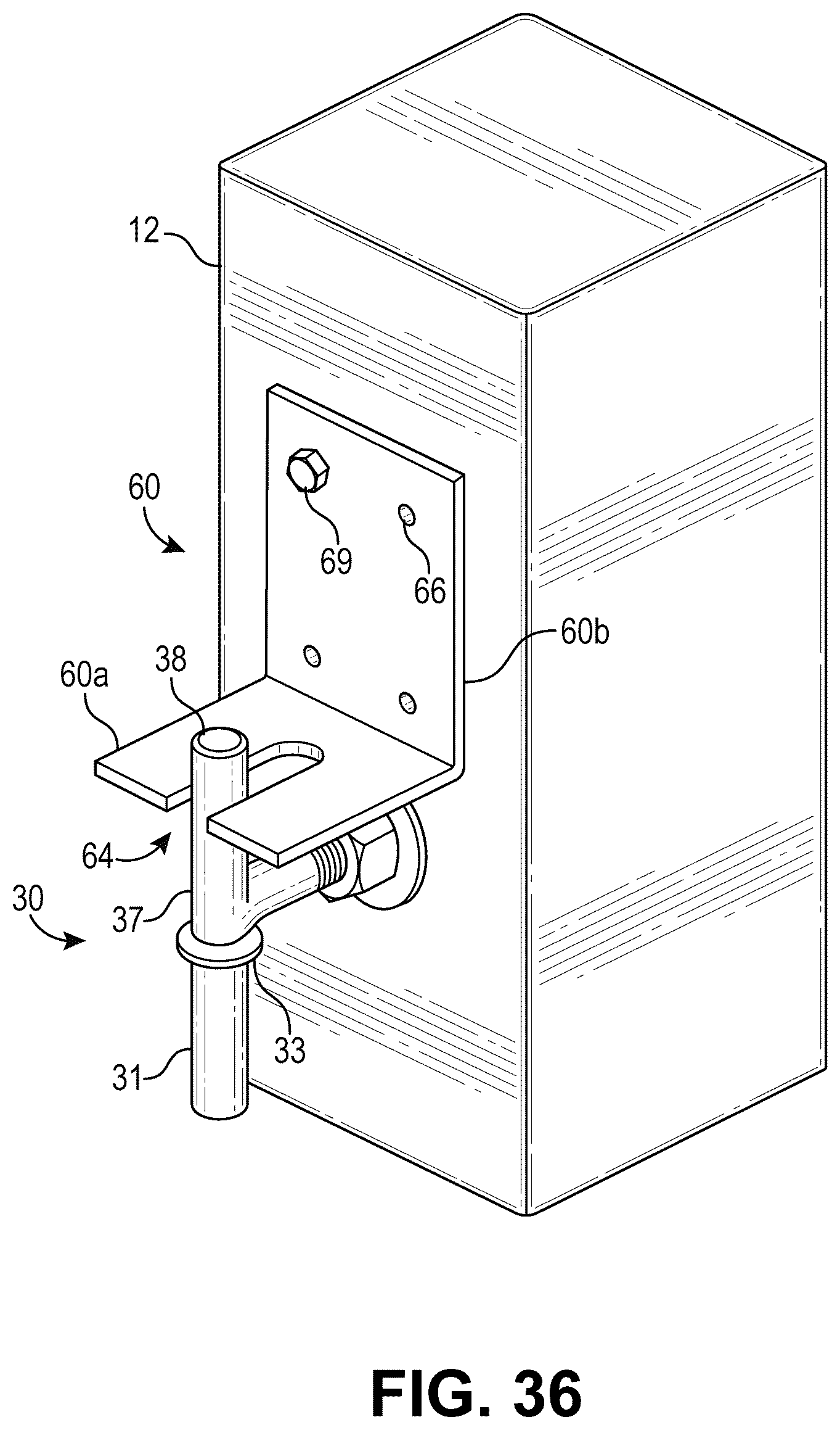 Patent US12297682 Figure 15 – Utility gate hardware devices and methods