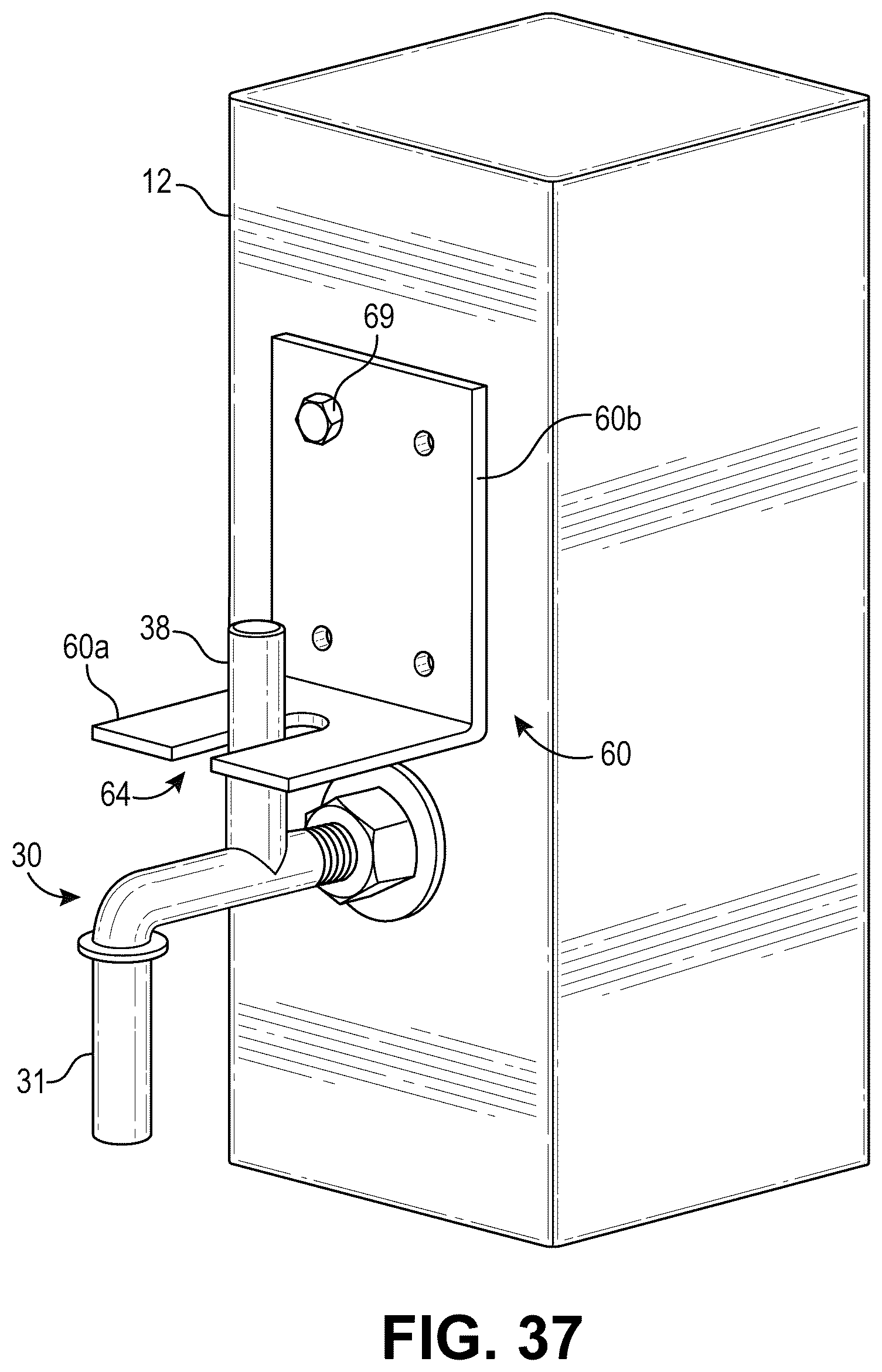 Patent US12297682 Figure 16 – Utility gate hardware devices and methods
