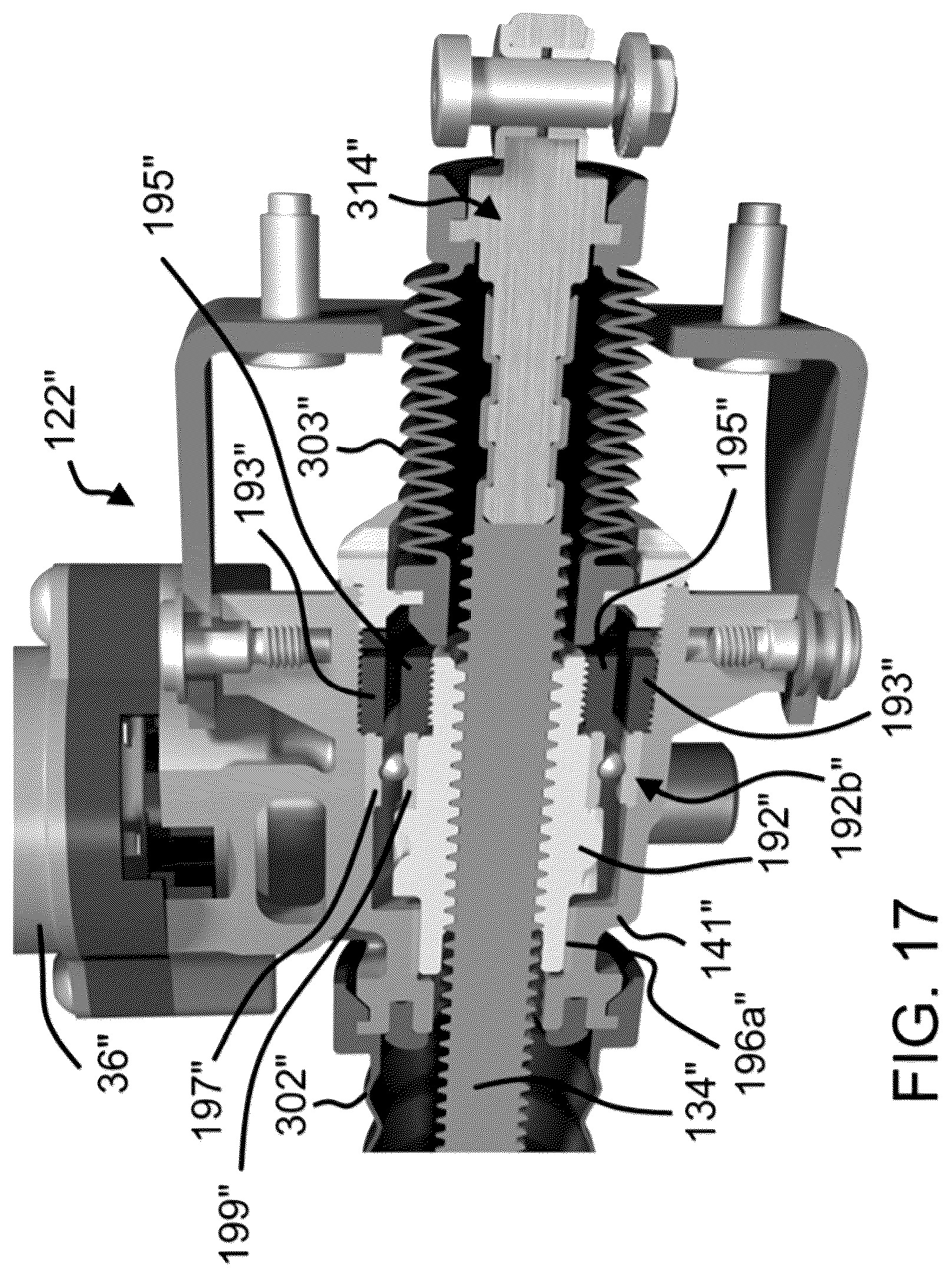Patent US12297685 Figure 16 – Powered door unit with improved mounting arrangement