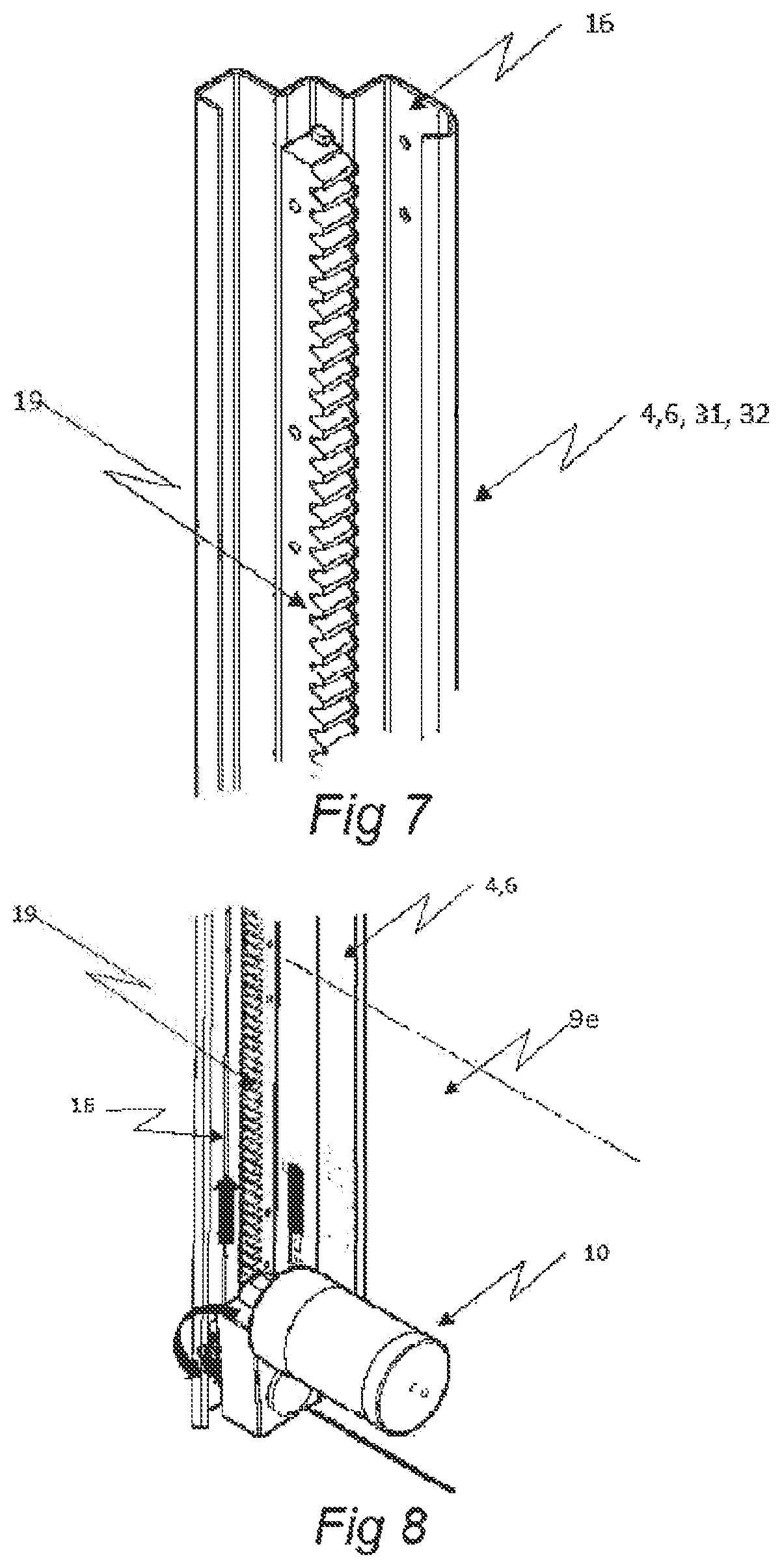 Patent US12297686 Figure 5 – Sectional door operator system