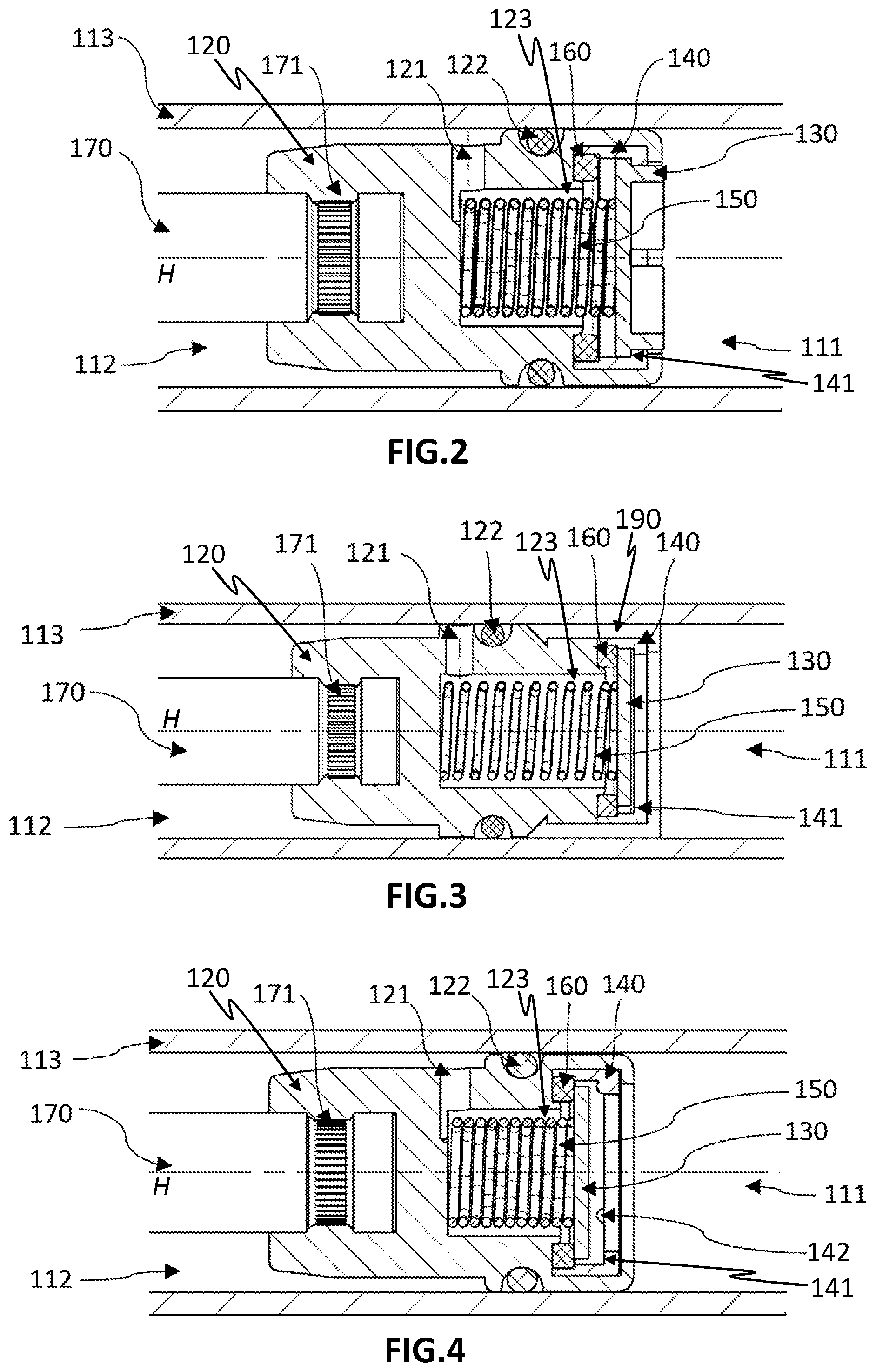 Patent US12297687 Figure 2 – Fluid damper including a switching piston, method for manufacturing the fluid damper, drive arrangement including the fluid damper