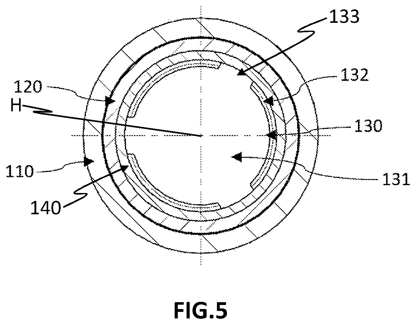 Patent US12297687 Figure 3 – Fluid damper including a switching piston, method for manufacturing the fluid damper, drive arrangement including the fluid damper