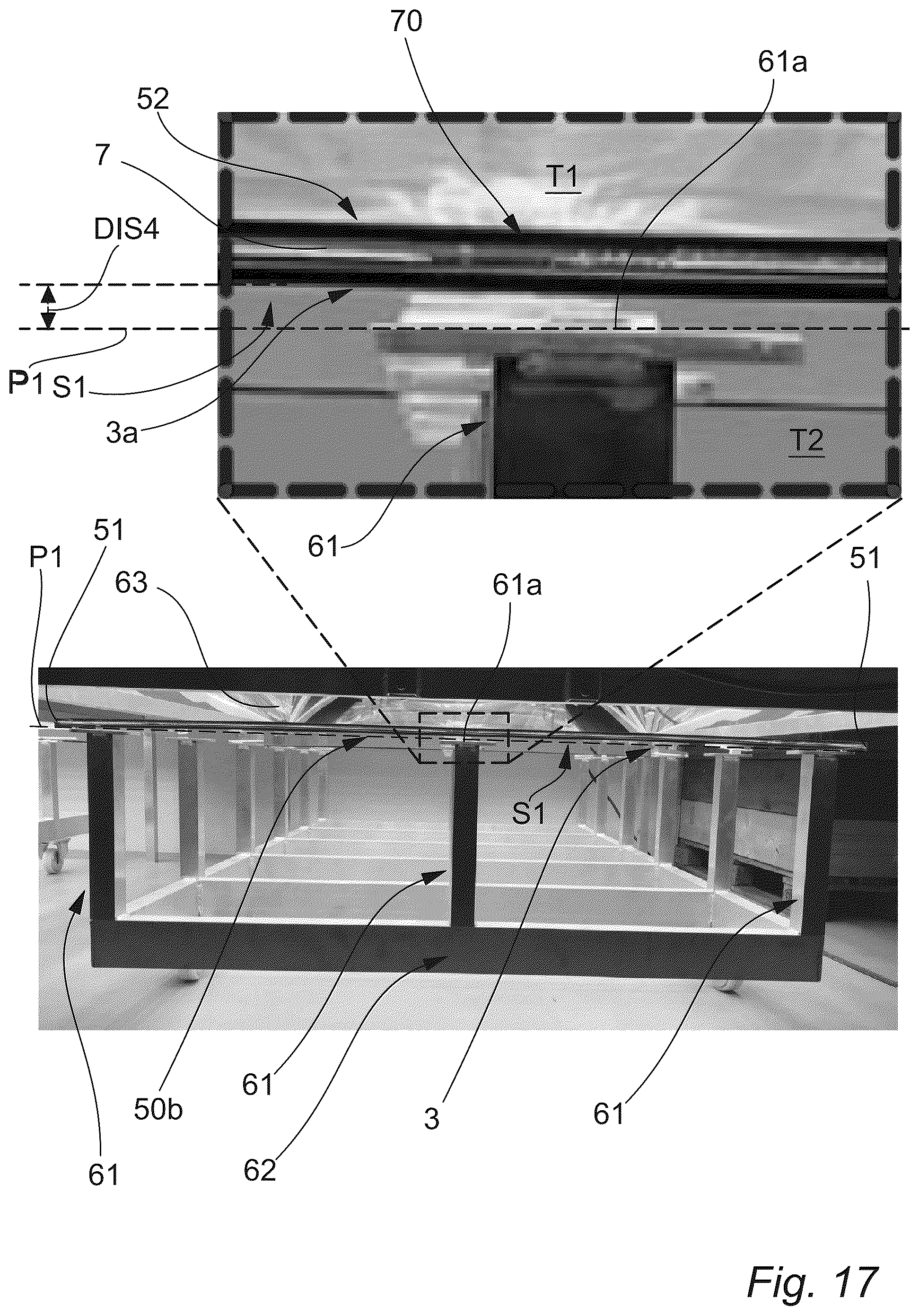 Patent US12297692 Figure 9 – Building aperture cover, such as a window or door, comprising flexible gasket with sealed cavity