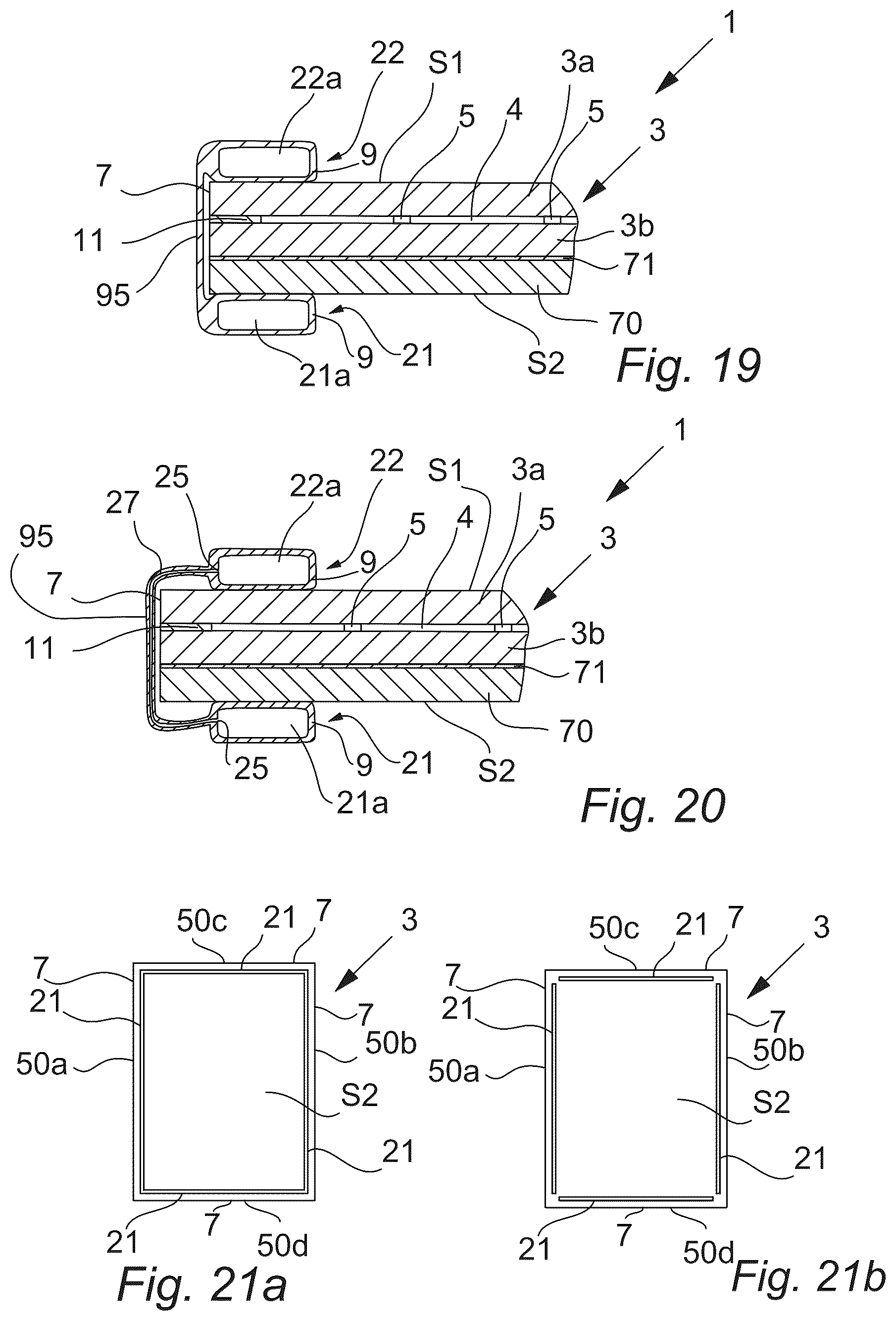 Patent US12297692 Figure 11 – Building aperture cover, such as a window or door, comprising flexible gasket with sealed cavity