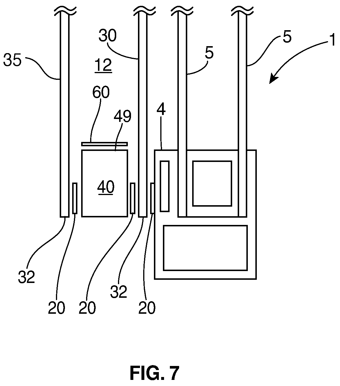 Patent US12297693 Figure 7 – Adhesive-attached window glazing assembly, multi-glazed window assembly and method therefor