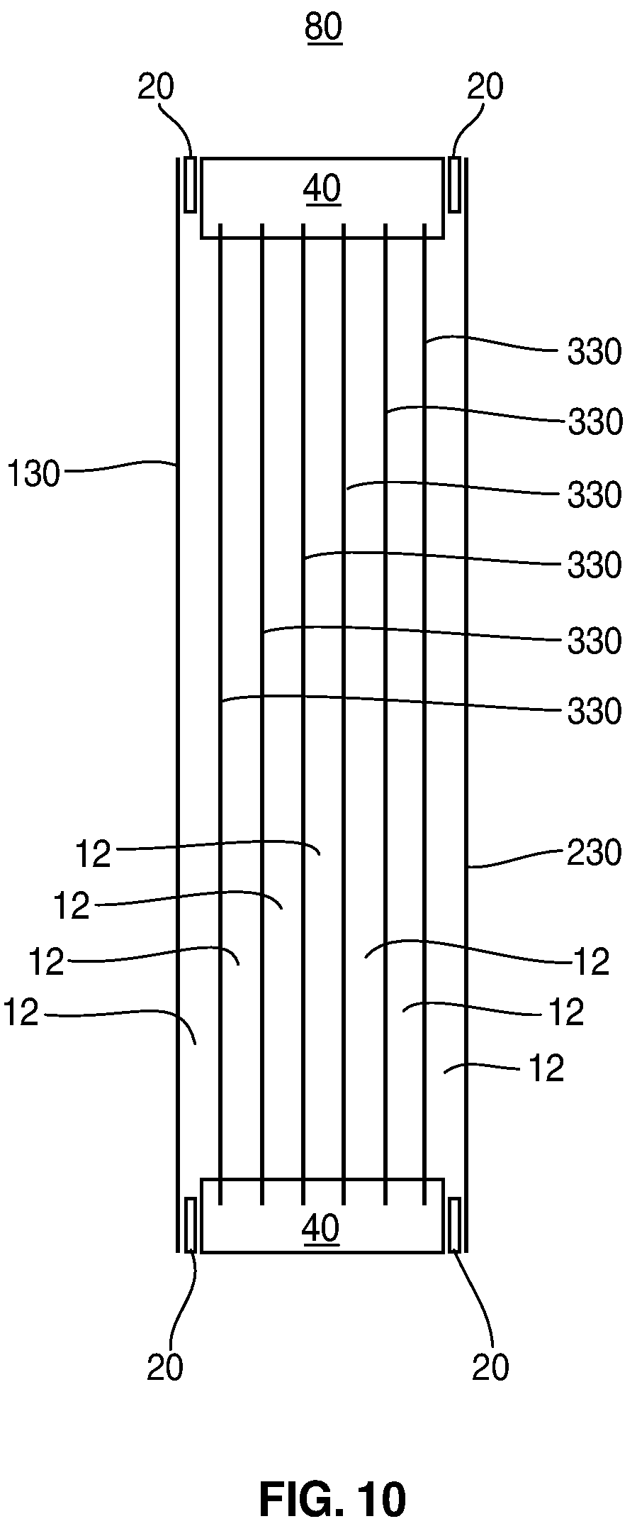 Patent US12297693 Figure 10 – Adhesive-attached window glazing assembly, multi-glazed window assembly and method therefor