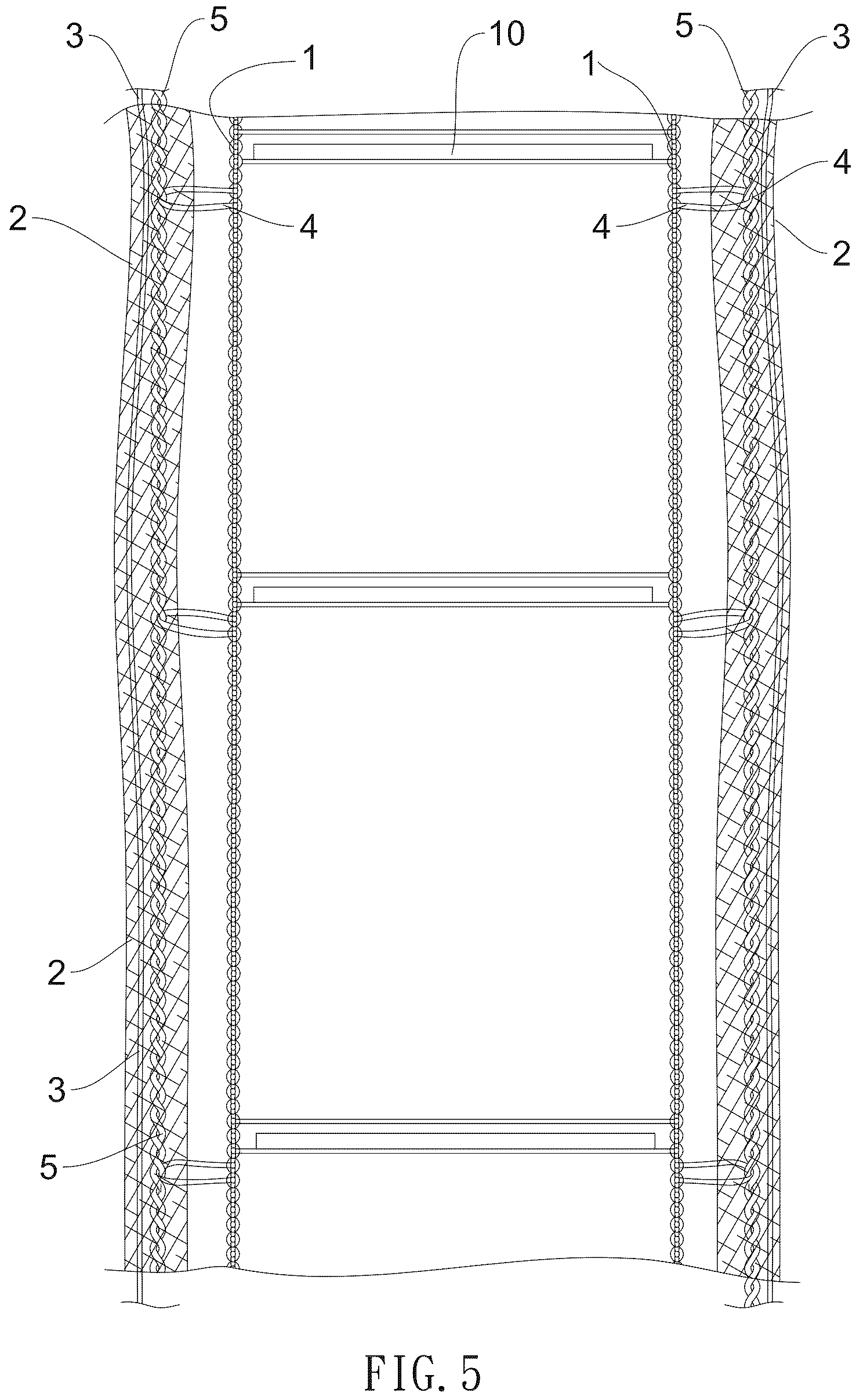 Patent US12297694 Figure 5 – Safety lift cord assembly for window blinds