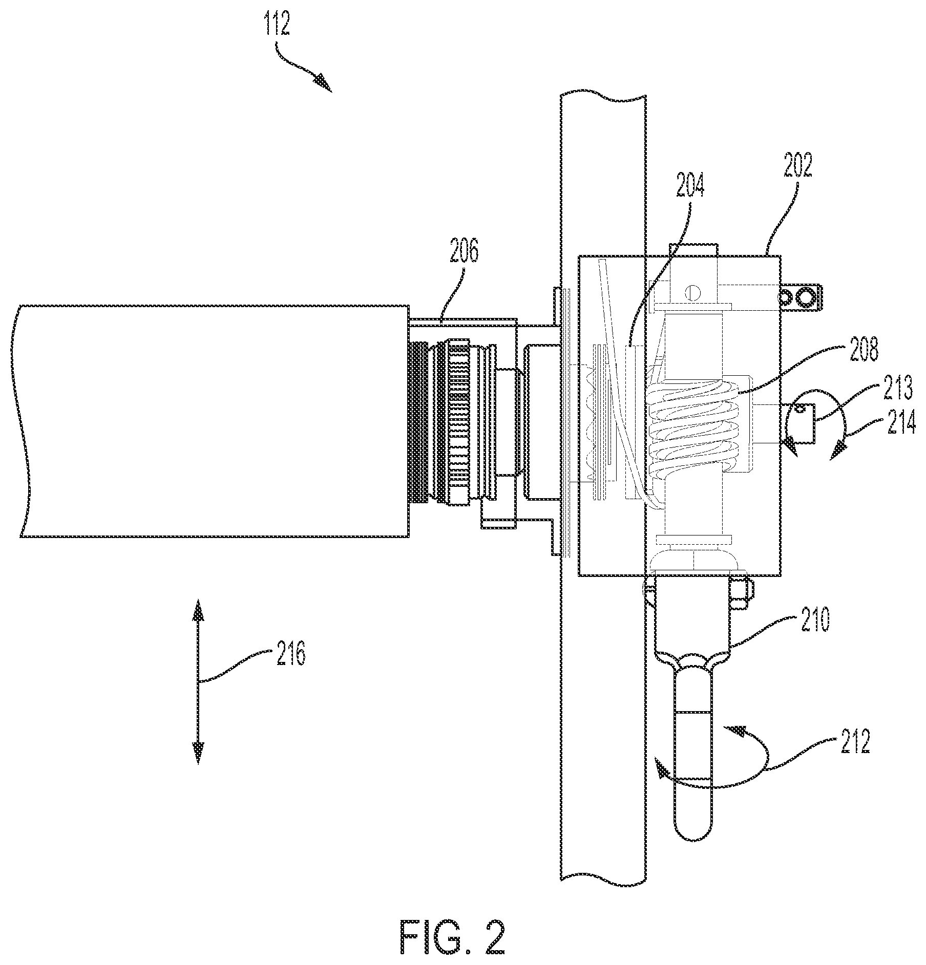 Patent US12297696 Figure 2 – Operator governor release for fire shutters