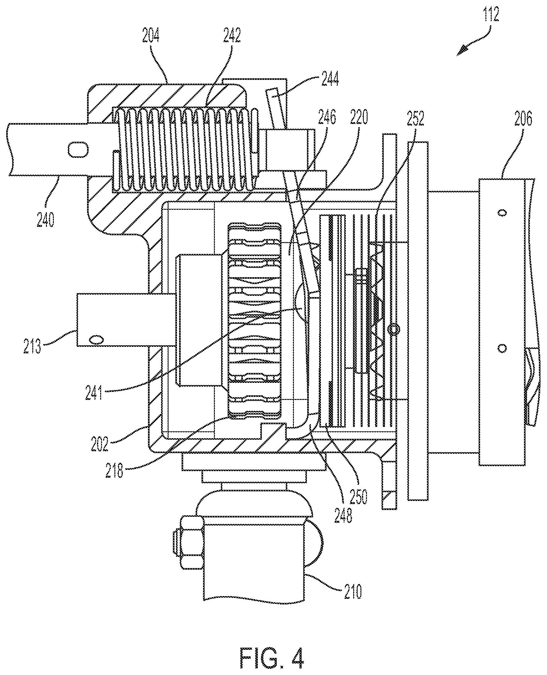 Patent US12297696 Figure 4 – Operator governor release for fire shutters
