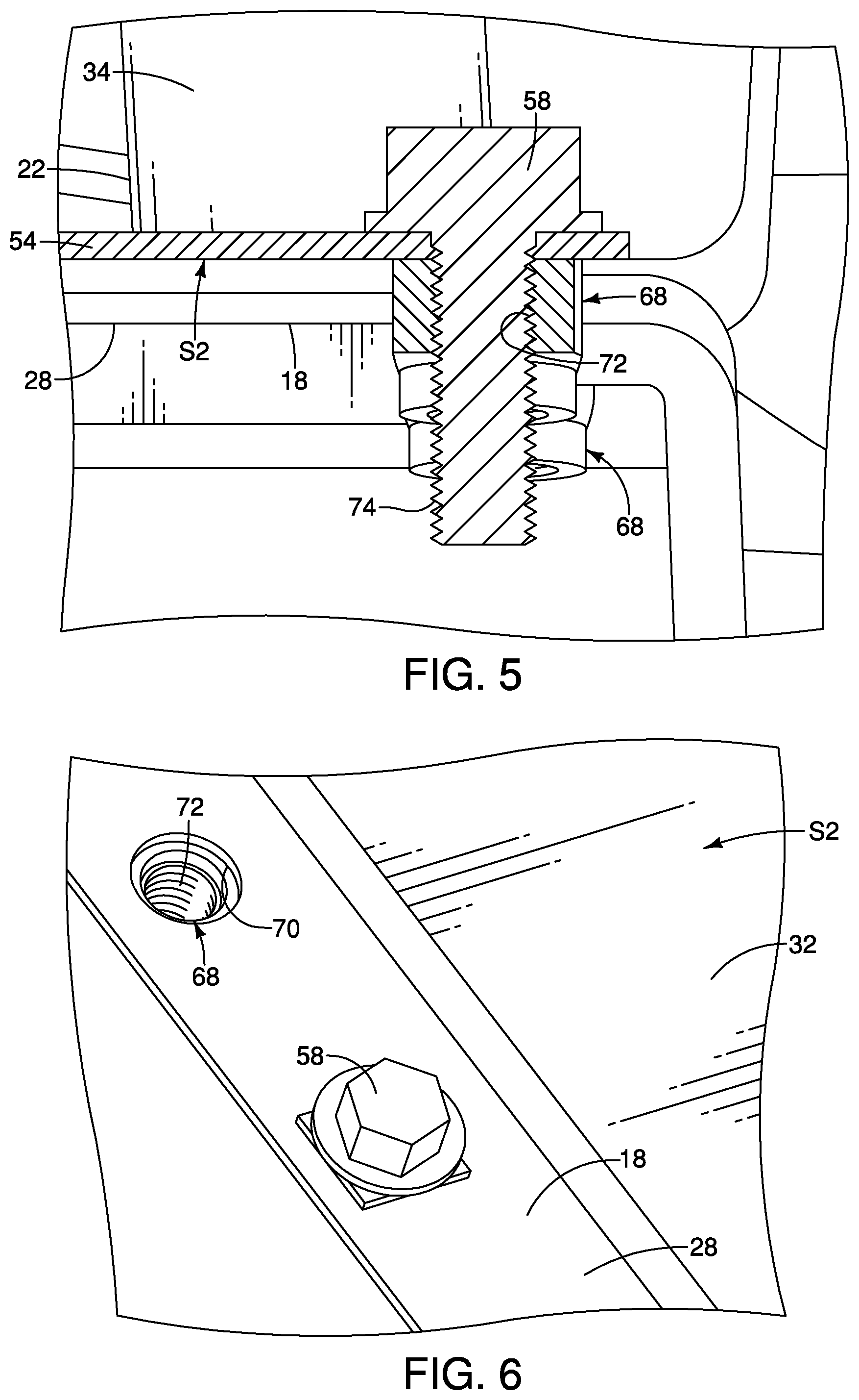 Patent US12297697 Figure 5 – Vehicle ladder