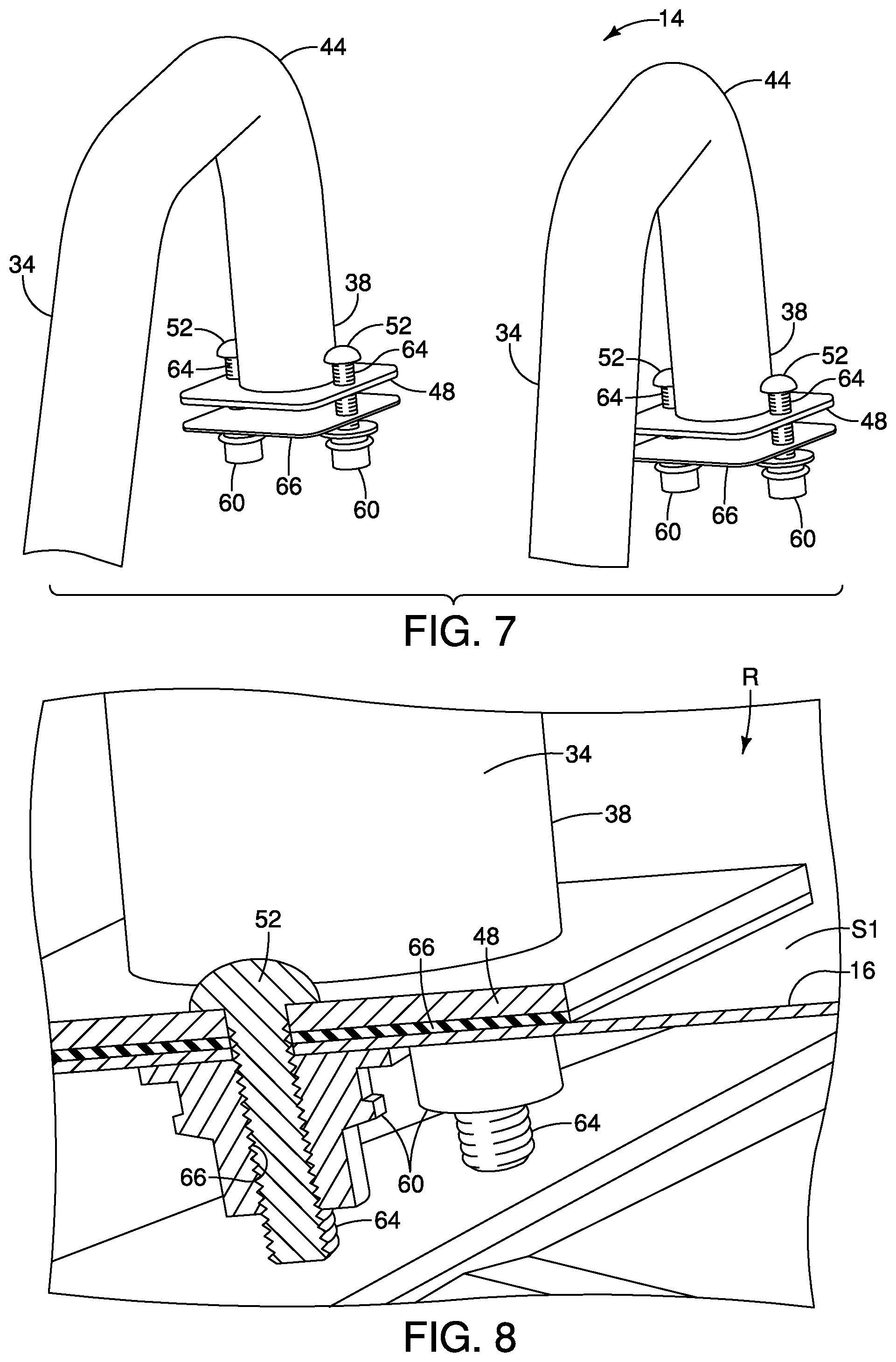 Patent US12297697 Figure 6 – Vehicle ladder