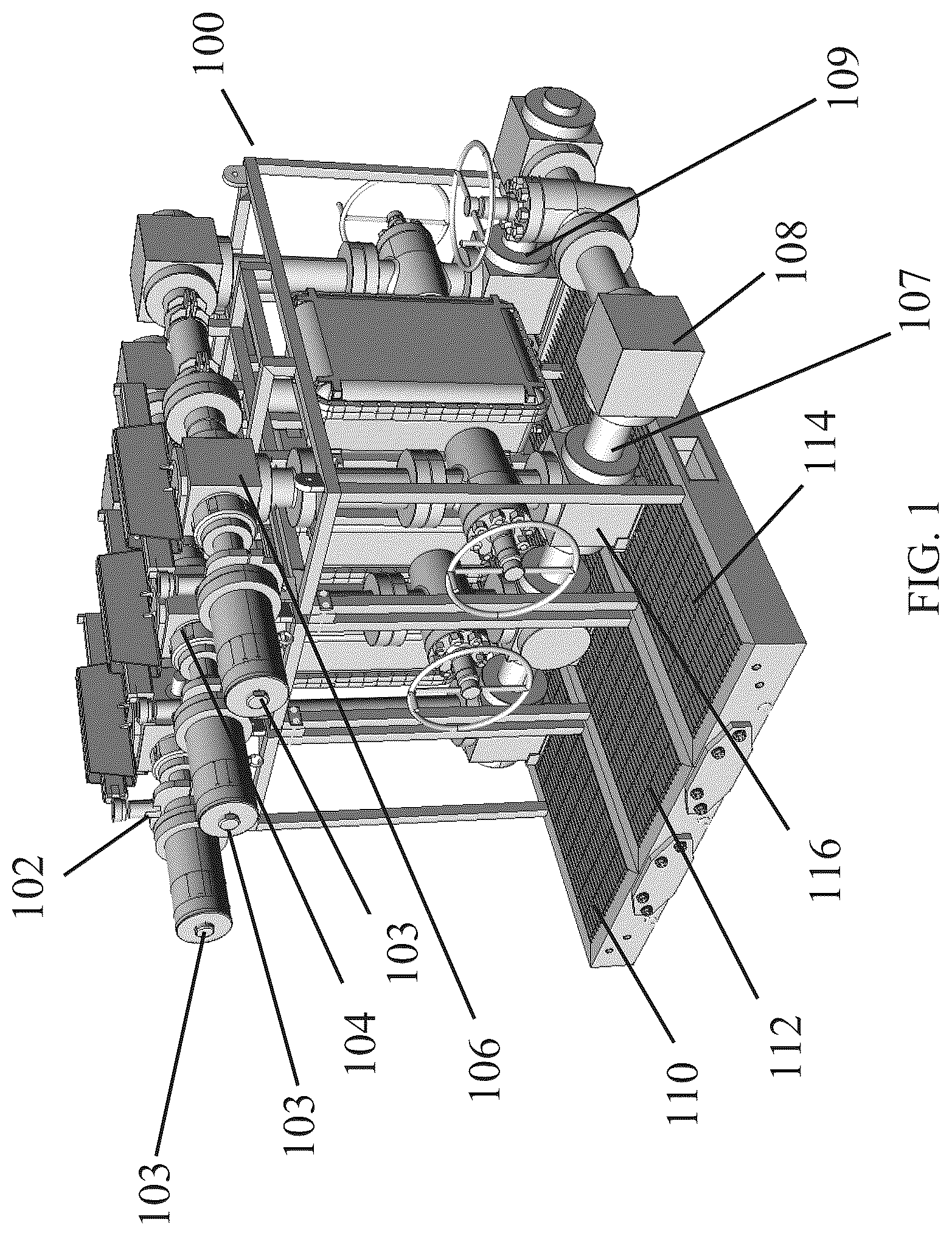 Patent US12297704 — Modular managed pressure drilling choke system — Figure 1