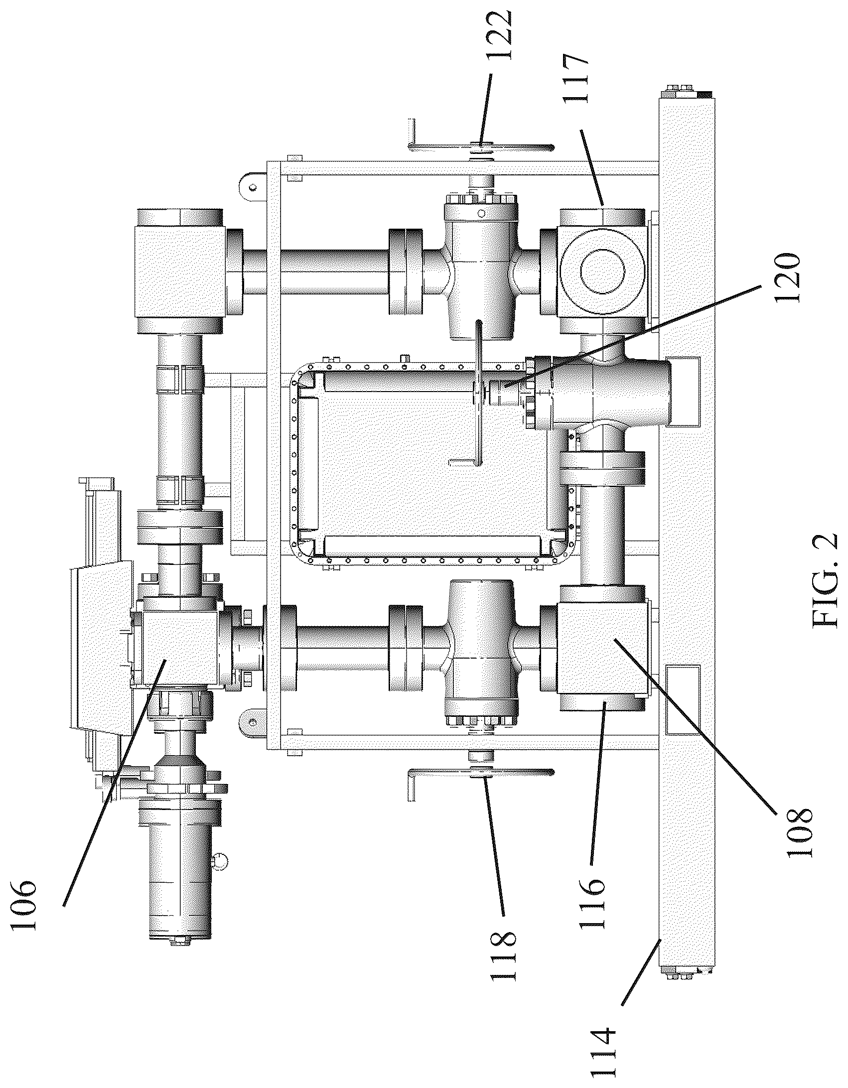 Patent US12297704 Figure 2 – Modular managed pressure drilling choke system