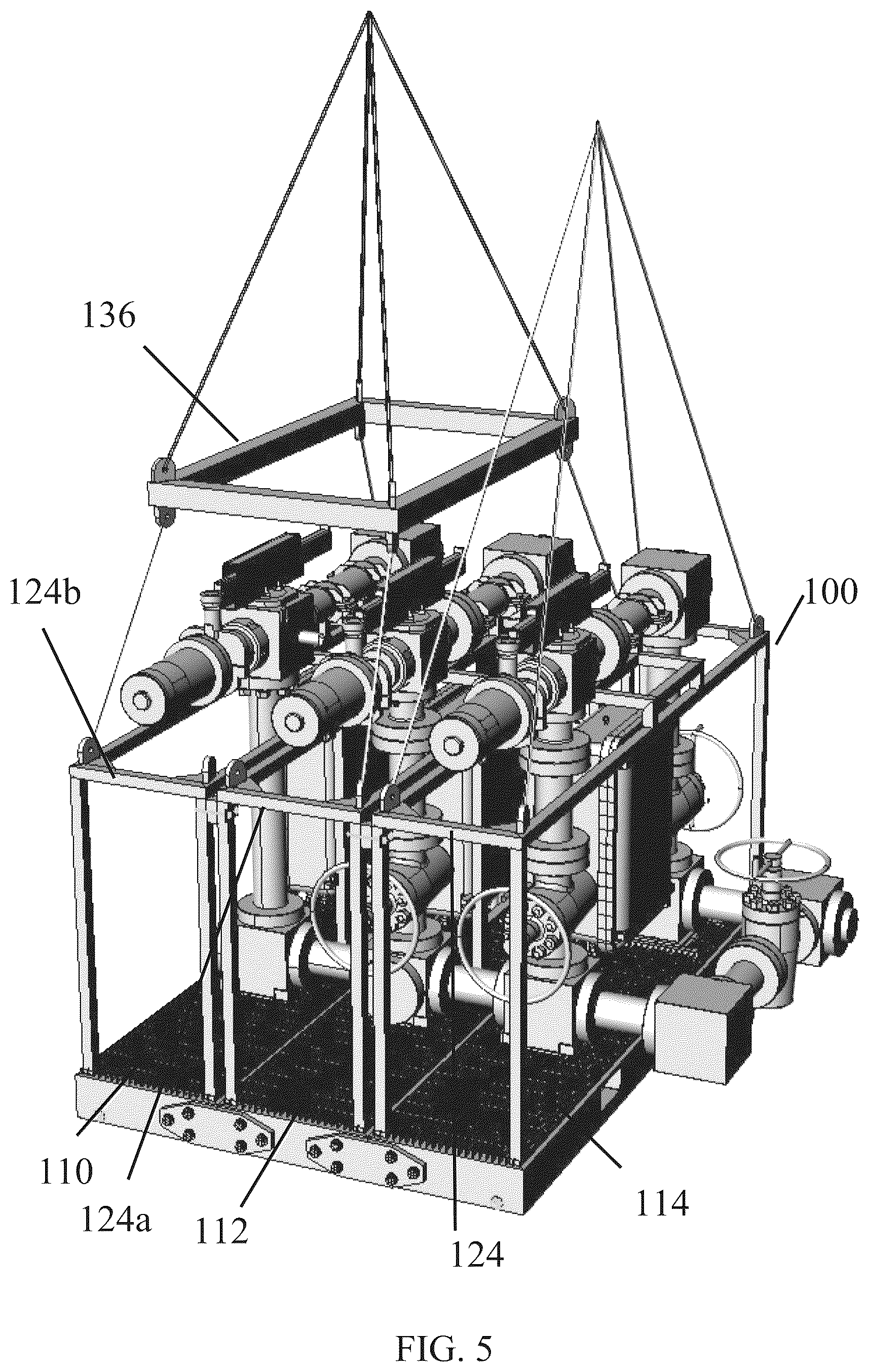 Patent US12297704 Figure 5 – Modular managed pressure drilling choke system