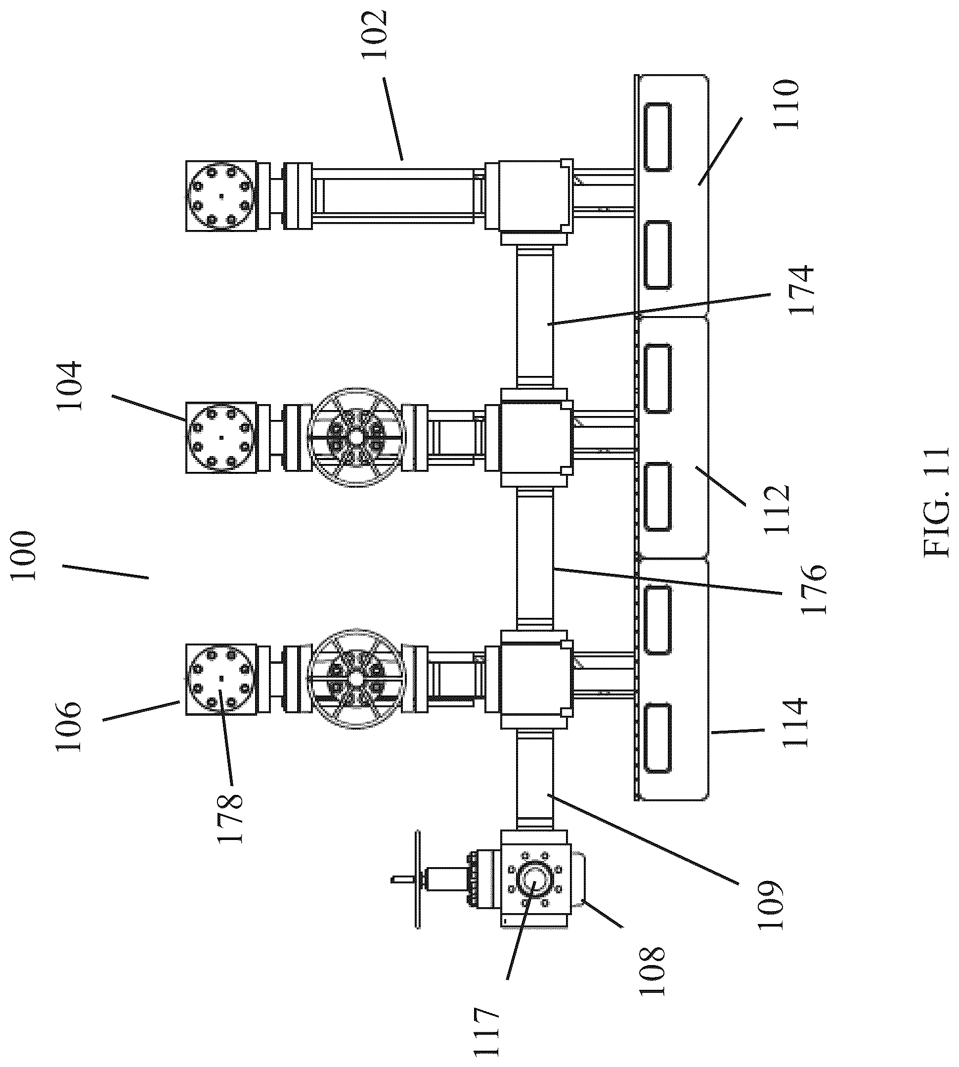 Patent US12297704 Figure 11 – Modular managed pressure drilling choke system