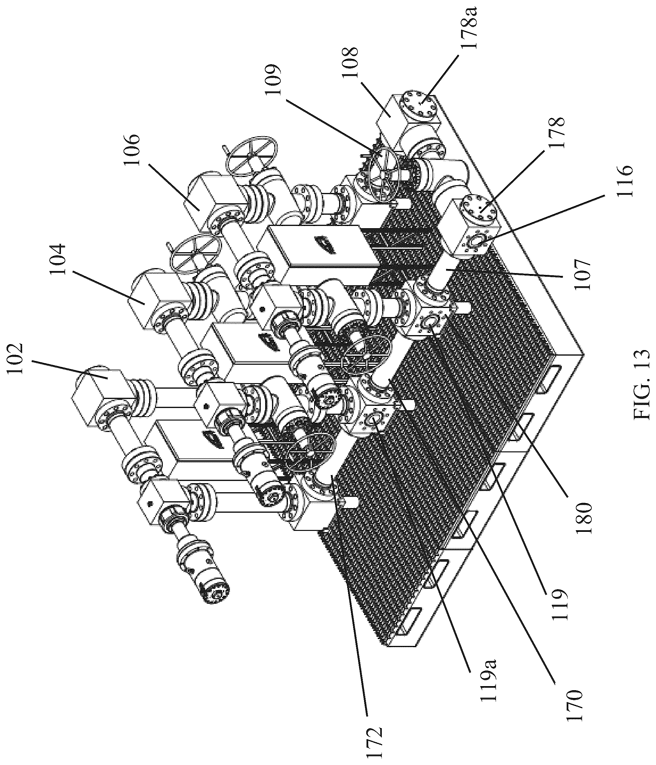 Patent US12297704 Figure 13 – Modular managed pressure drilling choke system