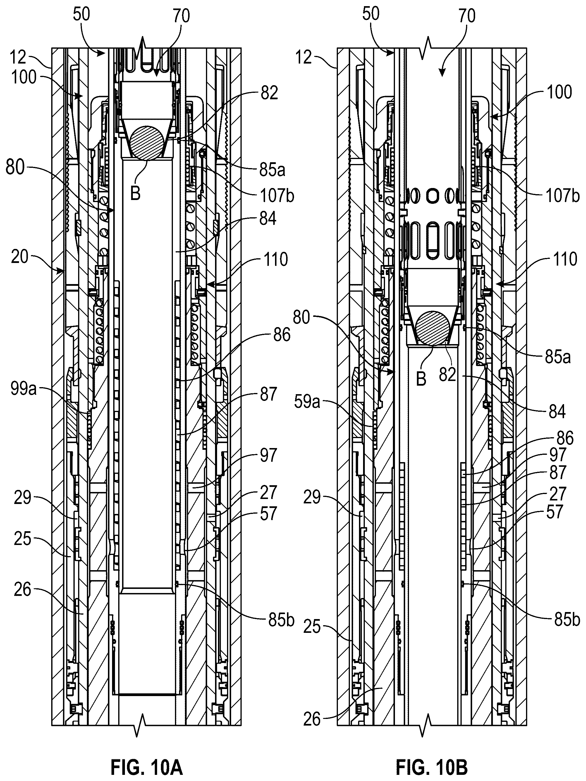 Patent US12297706 Figure 13 – Debris exclusive-pressure intensified-pressure balanced setting tool for liner hanger