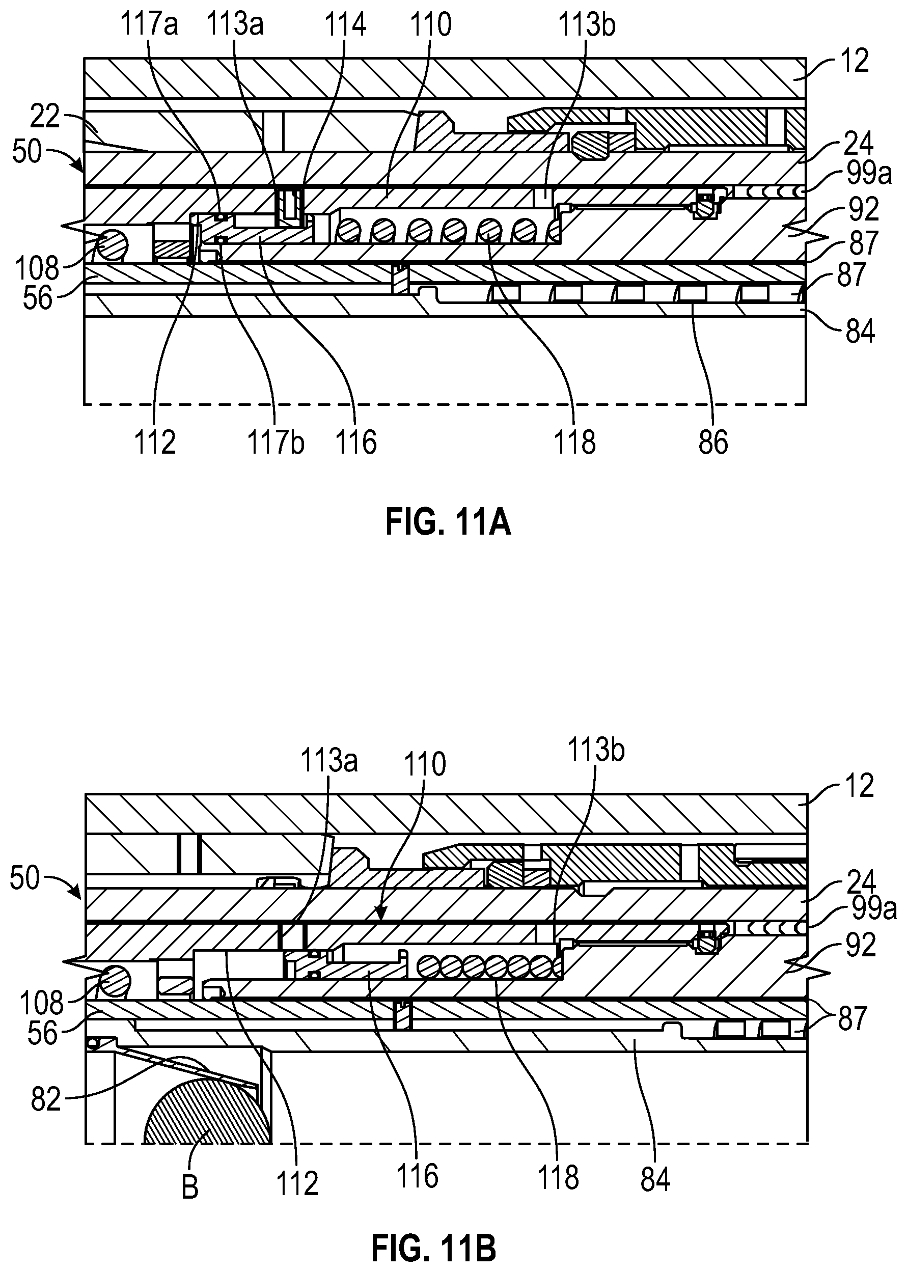 Patent US12297706 Figure 14 – Debris exclusive-pressure intensified-pressure balanced setting tool for liner hanger