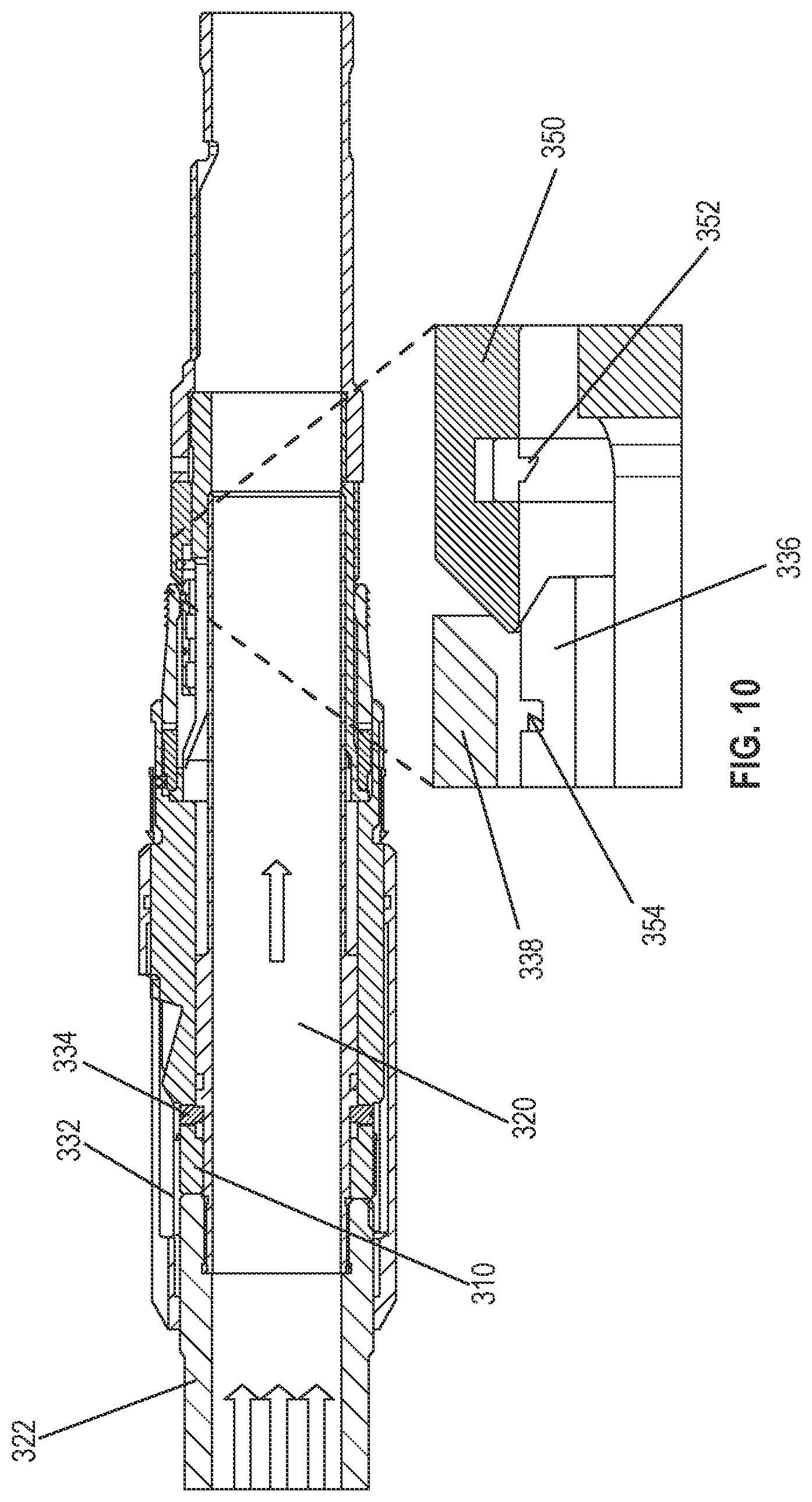 Patent US12297707 Figure 7 – Latch assembly