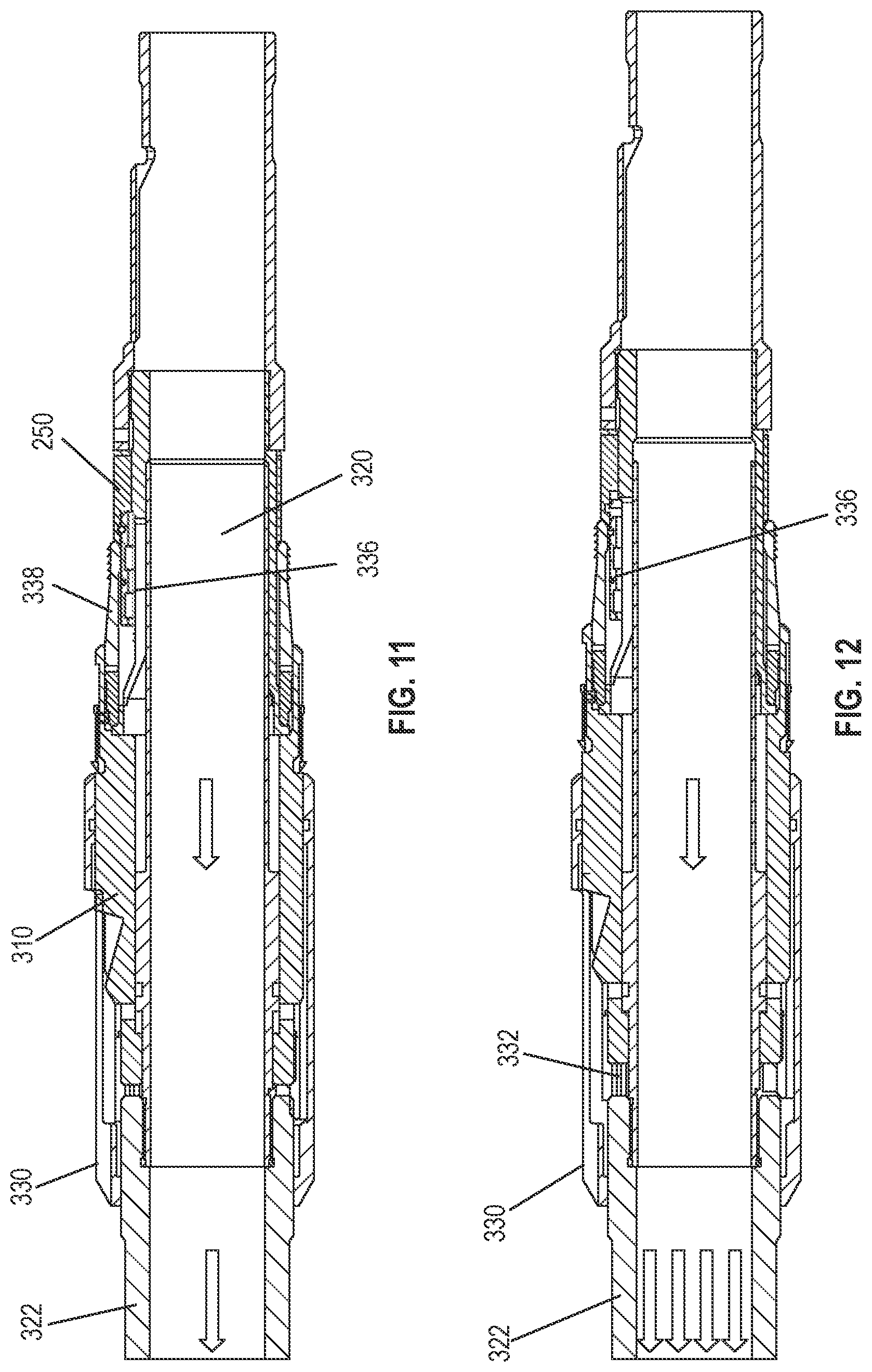 Patent US12297707 Figure 8 – Latch assembly