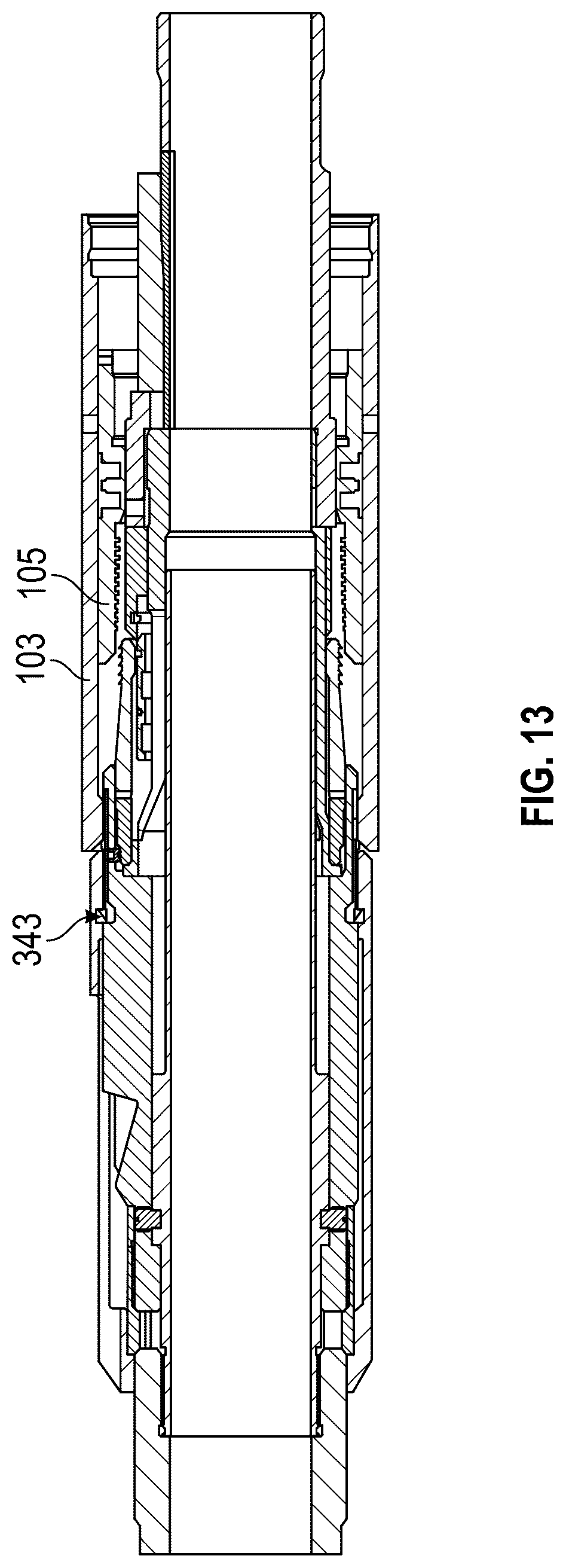 Patent US12297707 Figure 9 – Latch assembly