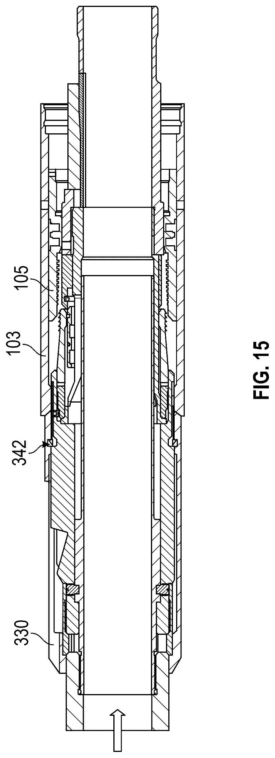 Patent US12297707 Figure 11 – Latch assembly