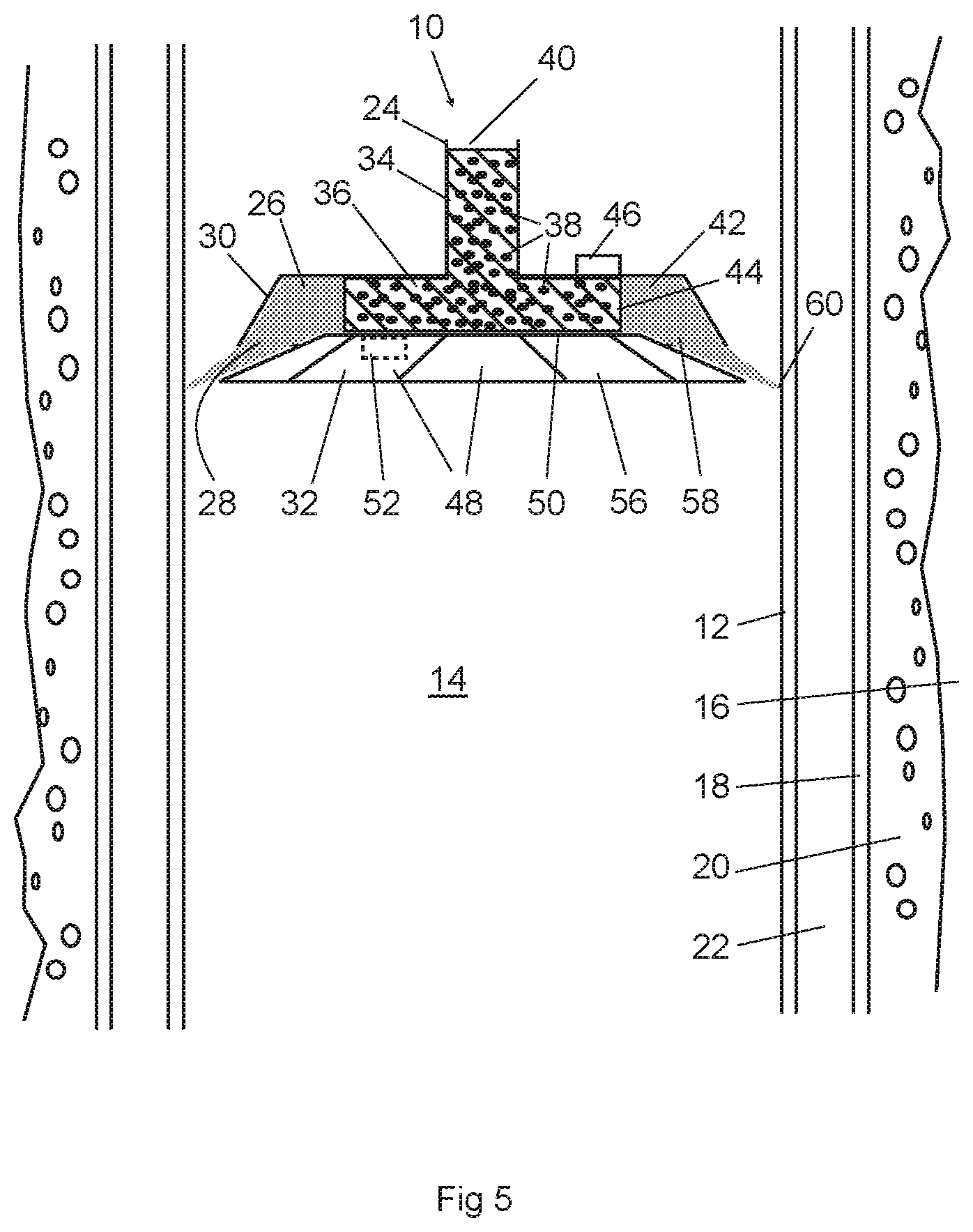 Patent US12297709 Figure 3 – Tool for severing a downhole tubular by a stream of combustion products