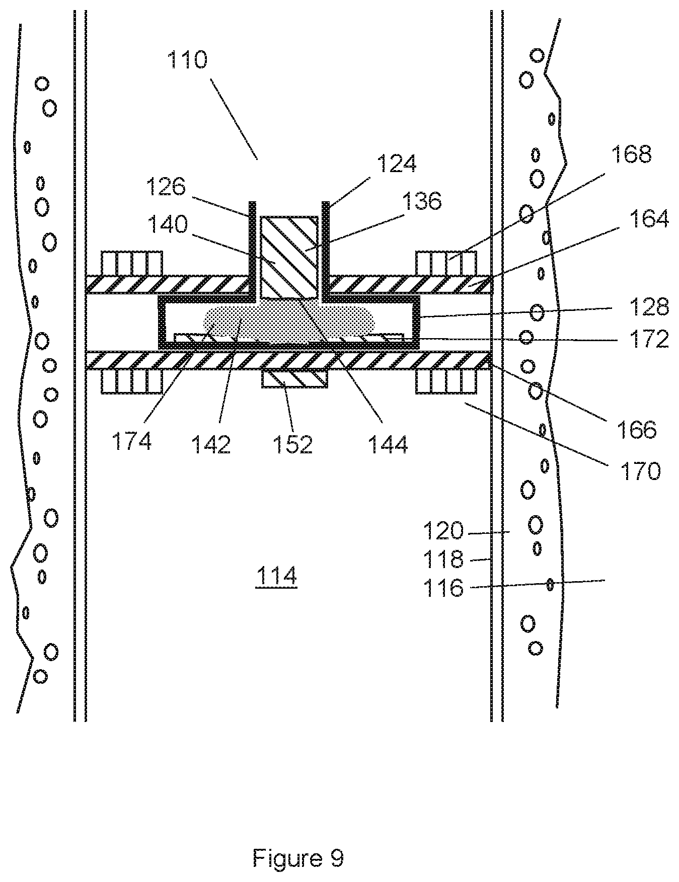 Patent US12297709 Figure 7 – Tool for severing a downhole tubular by a stream of combustion products