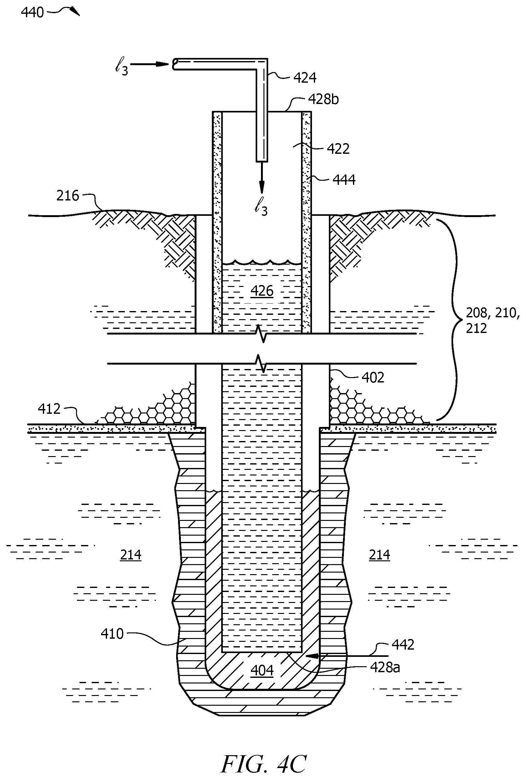 Patent US12297711 Figure 6 – Casing a wellbore in magma