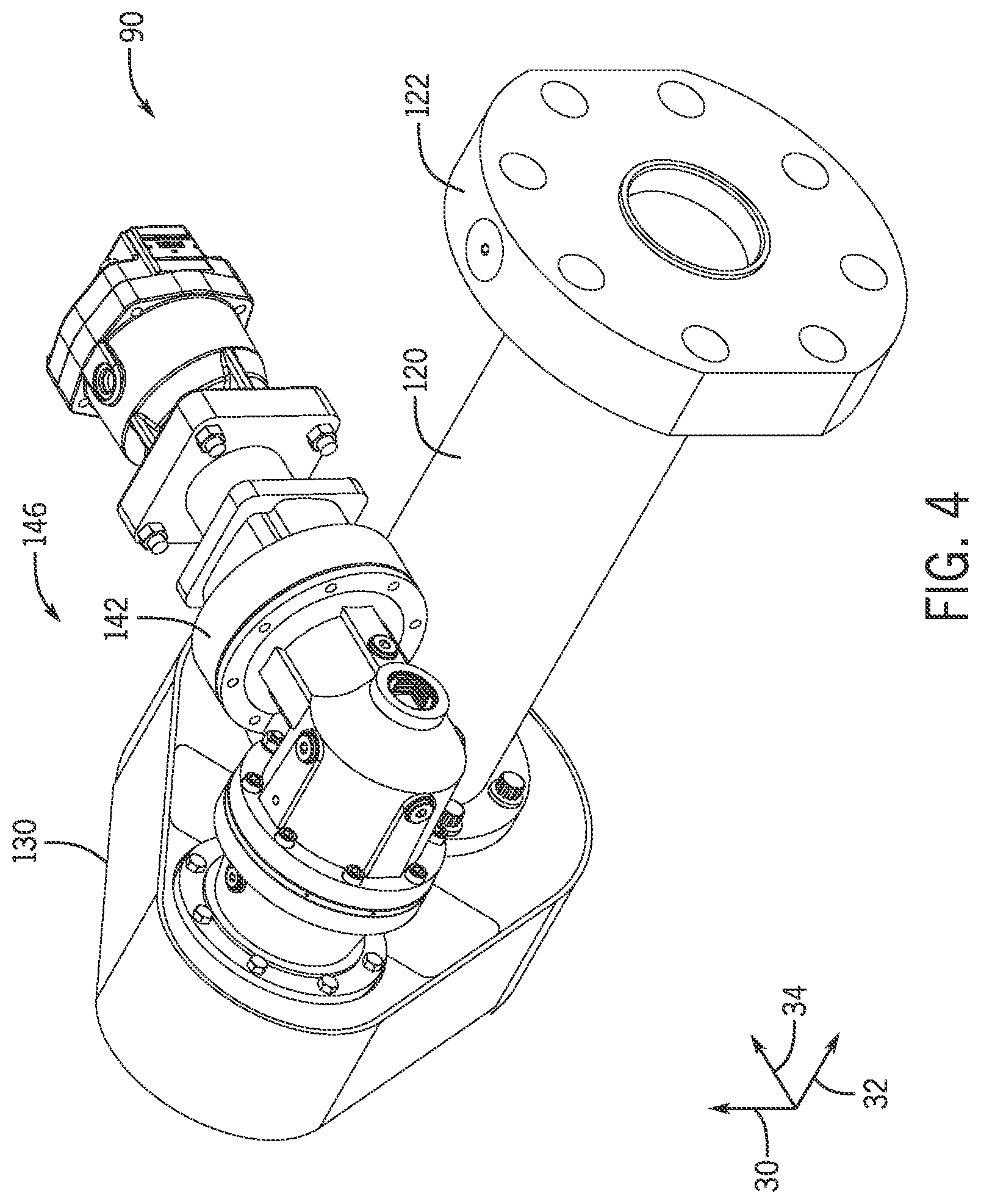 Patent US12297712 Figure 4 – Starter engine system for a rotary lock