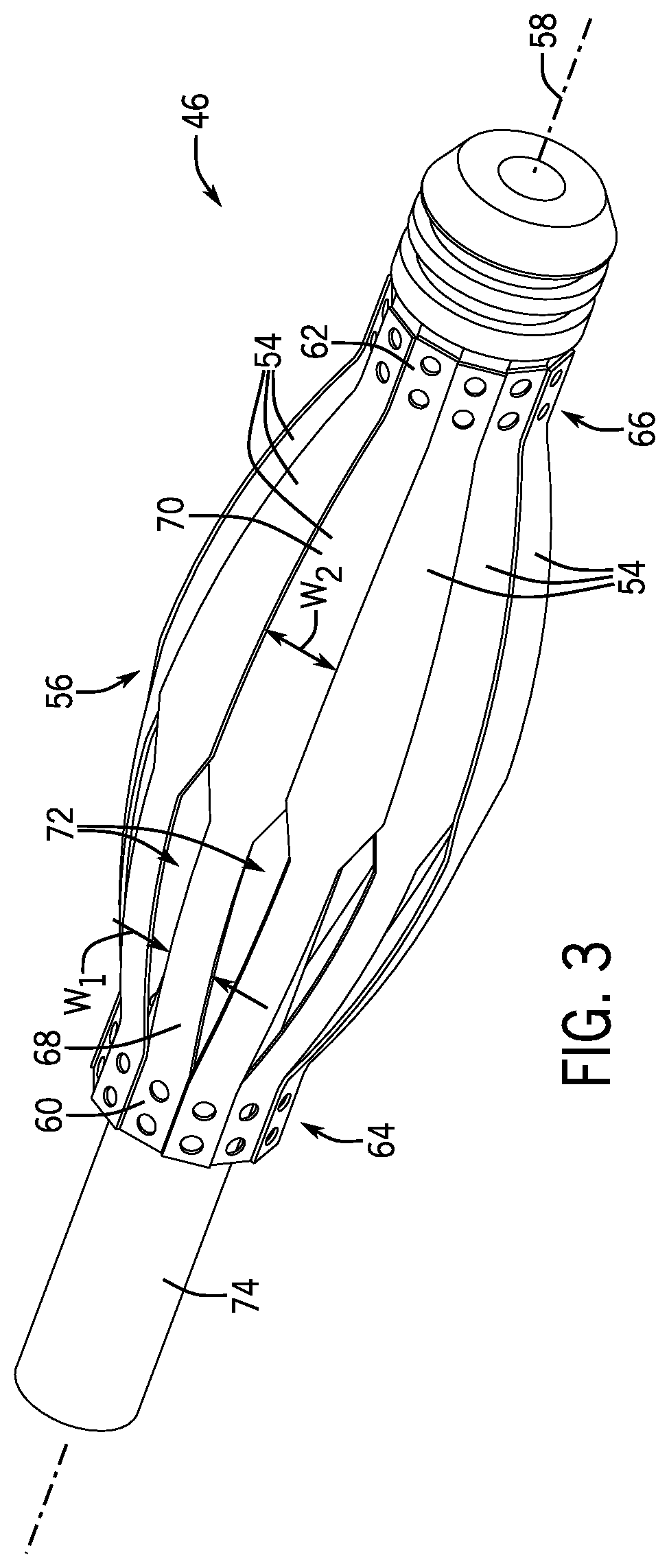 Patent US12297713 Figure 4 – Pressure modulating multi-diameter thrust cup arrangement and positioning system