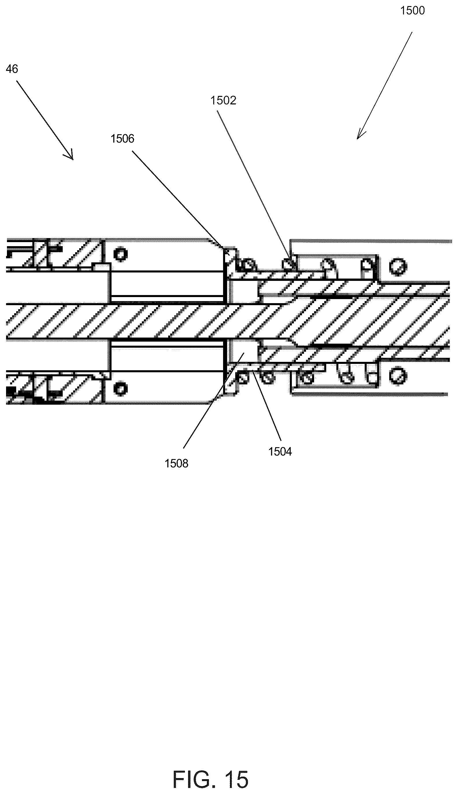 Patent US12297713 Figure 14 – Pressure modulating multi-diameter thrust cup arrangement and positioning system