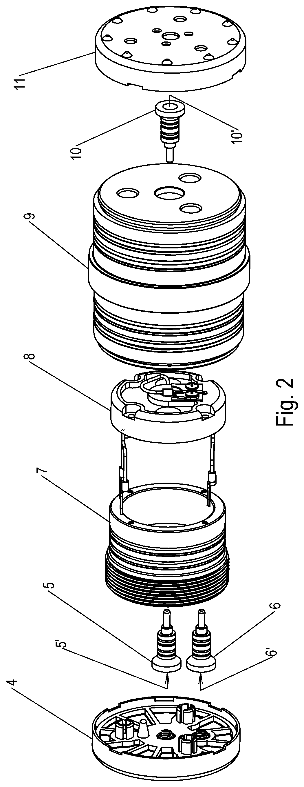 Patent US12297721 Figure 2 – Reusable perforation gun coupler system