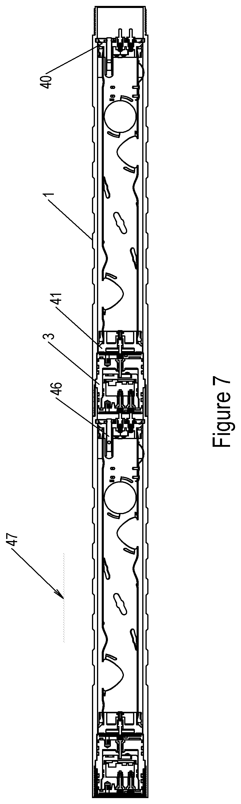 Patent US12297721 Figure 6 – Reusable perforation gun coupler system