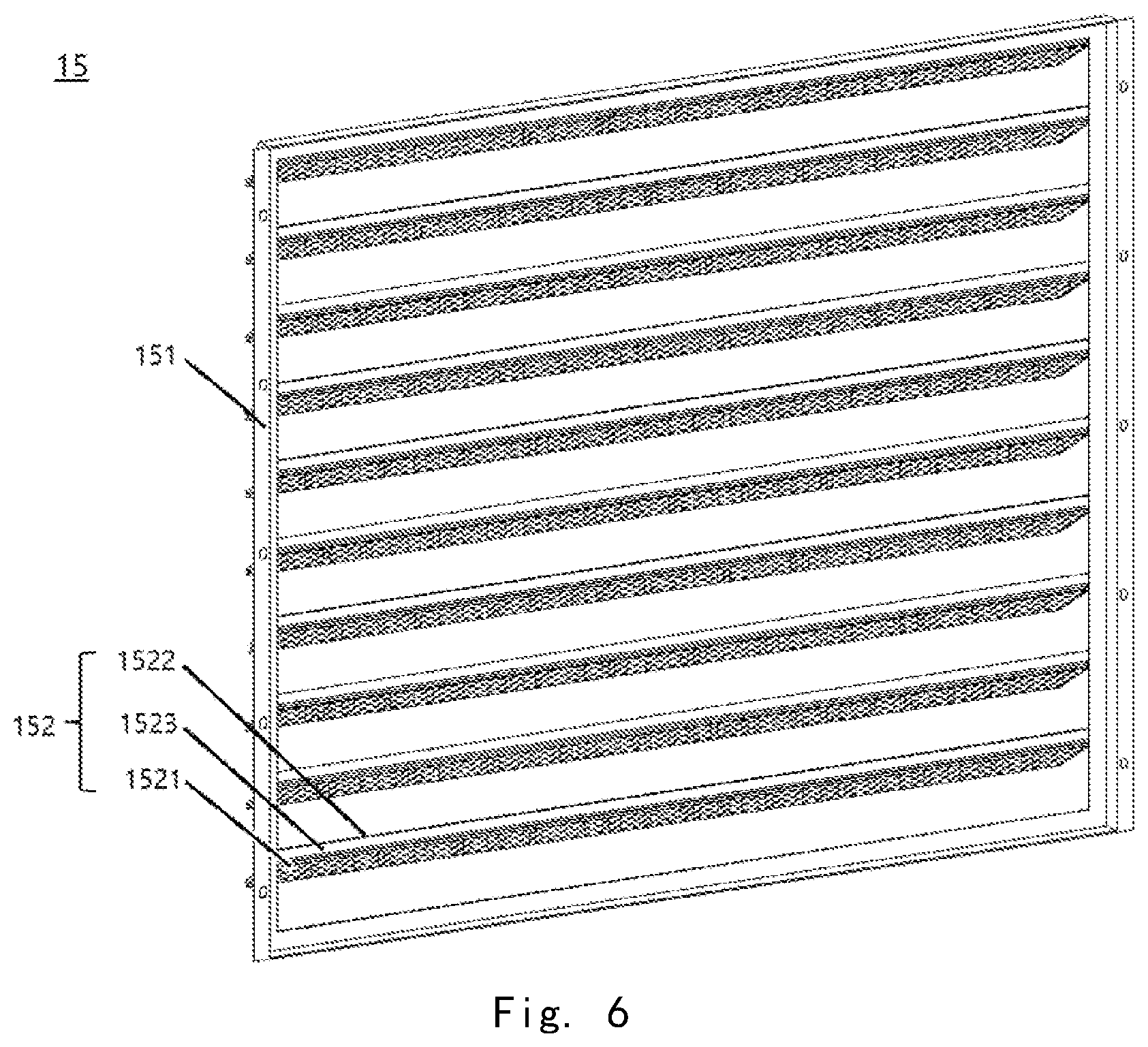 Patent US12297726 Figure 6 – Heat radiator and turbo fracturing unit comprising the same