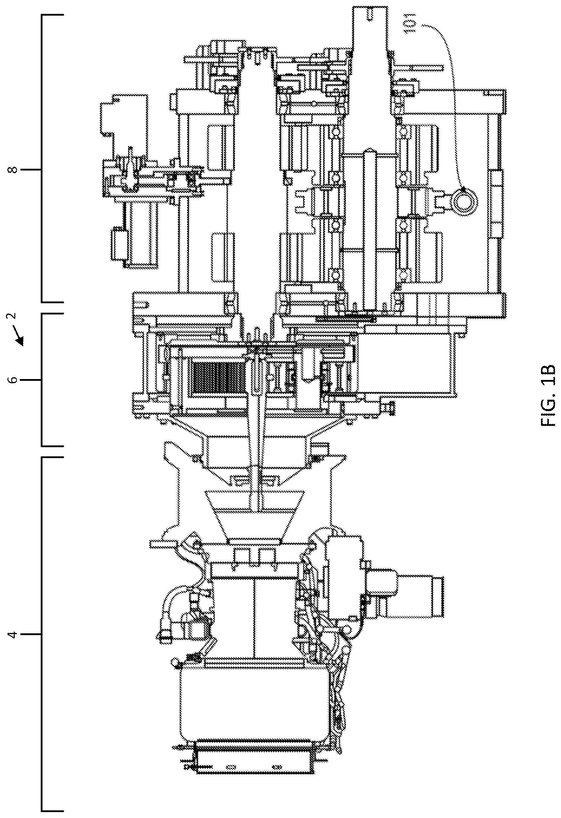 Patent US12297728 Figure 2 – Multi-speed turbine reduction gearbox system and method