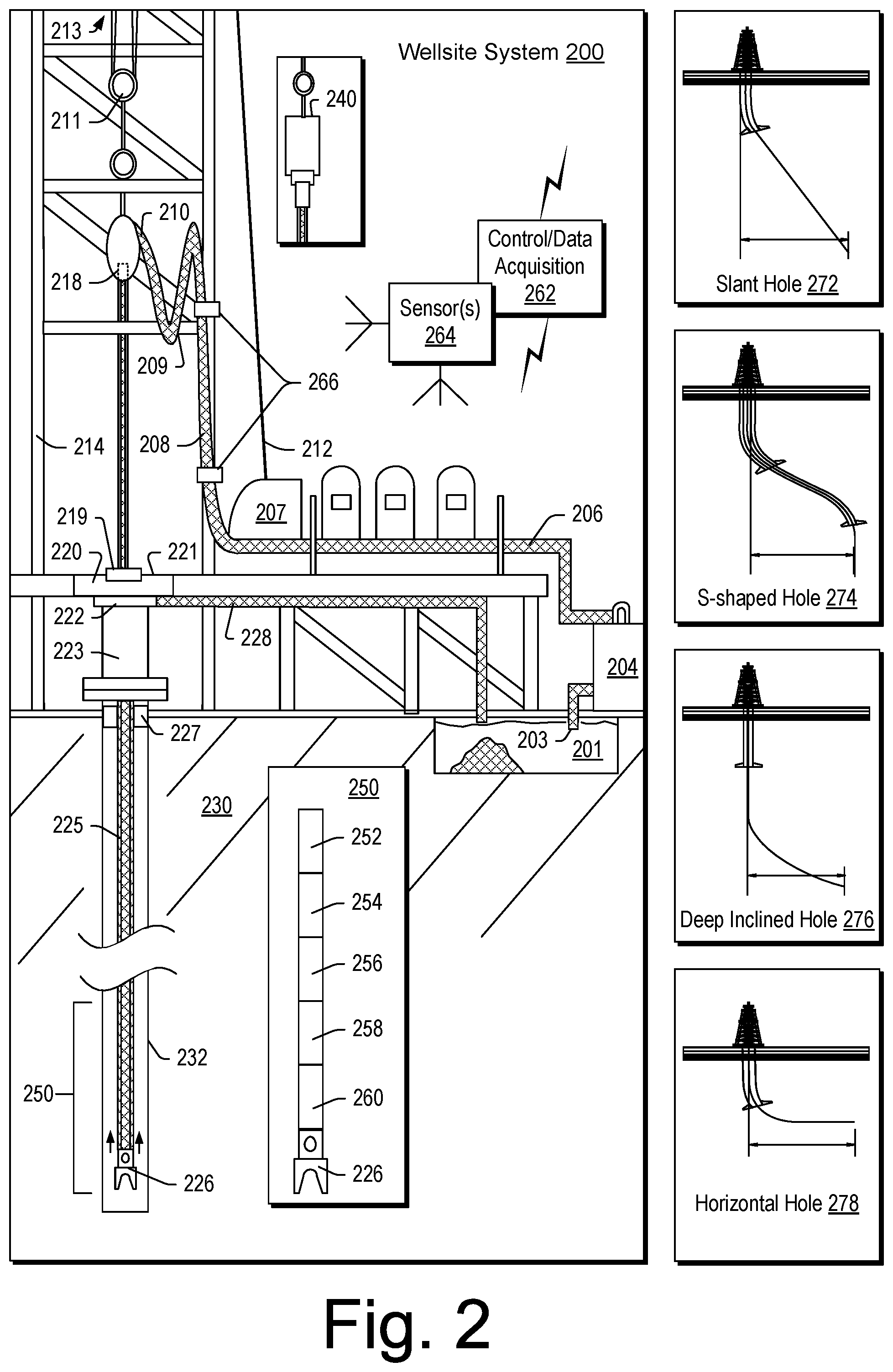 Patent US12297732 Figure 2 – Drilling control