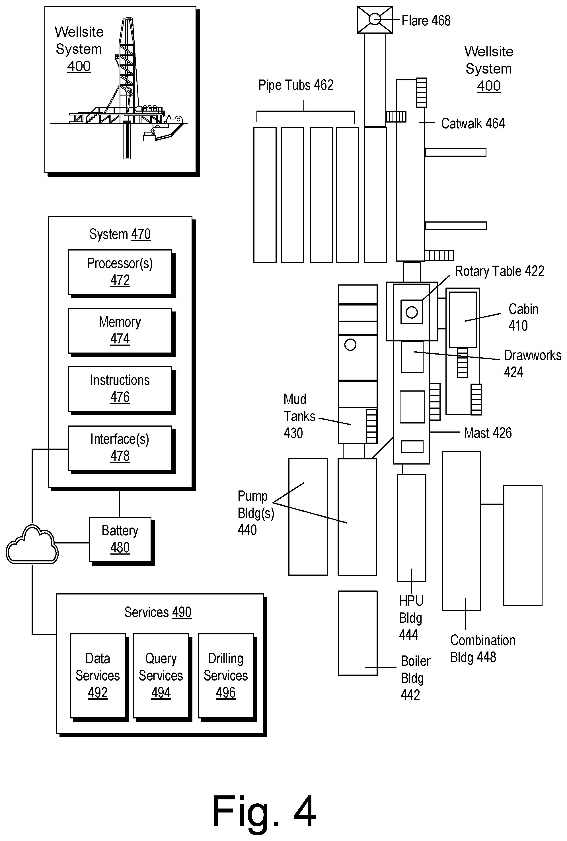 Patent US12297732 Figure 4 – Drilling control