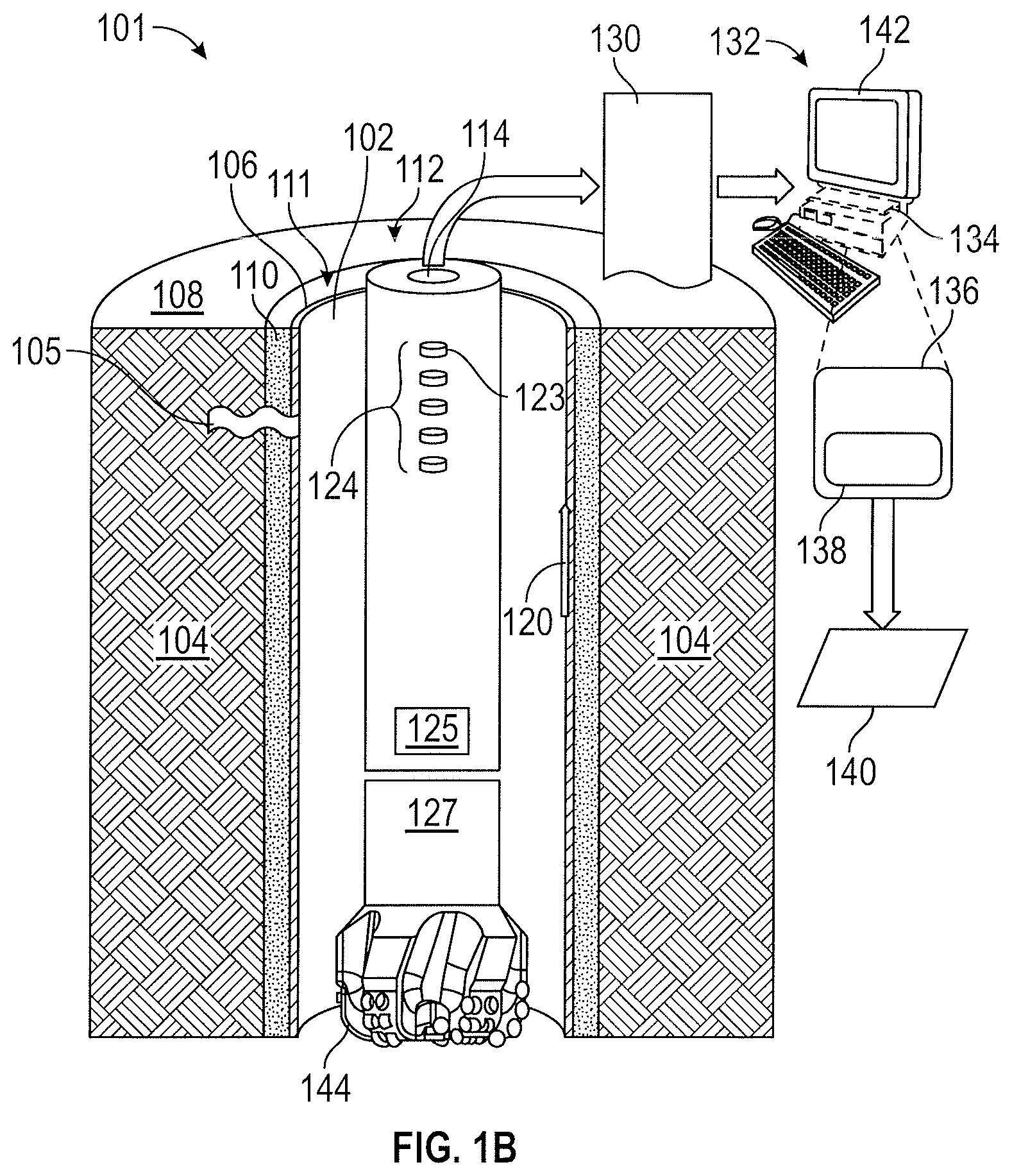 Patent US12297733 Figure 2 – Azimuthal scanning of a wellbore for determination of a cement-bond condition and for detecting/locating a leak source