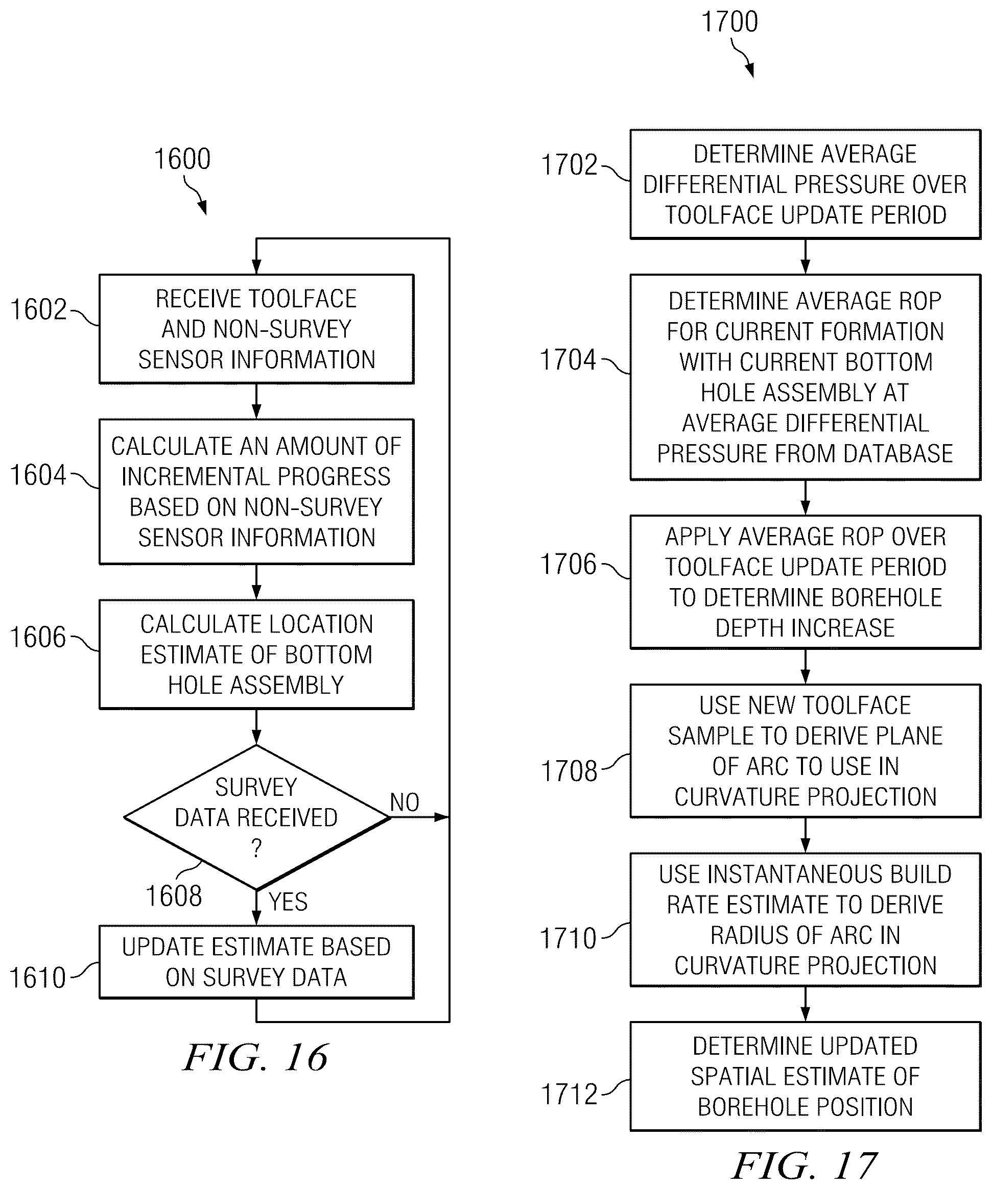 Patent US12297736 Figure 18 – Systems and methods for controlling a drilling path based on drift estimates