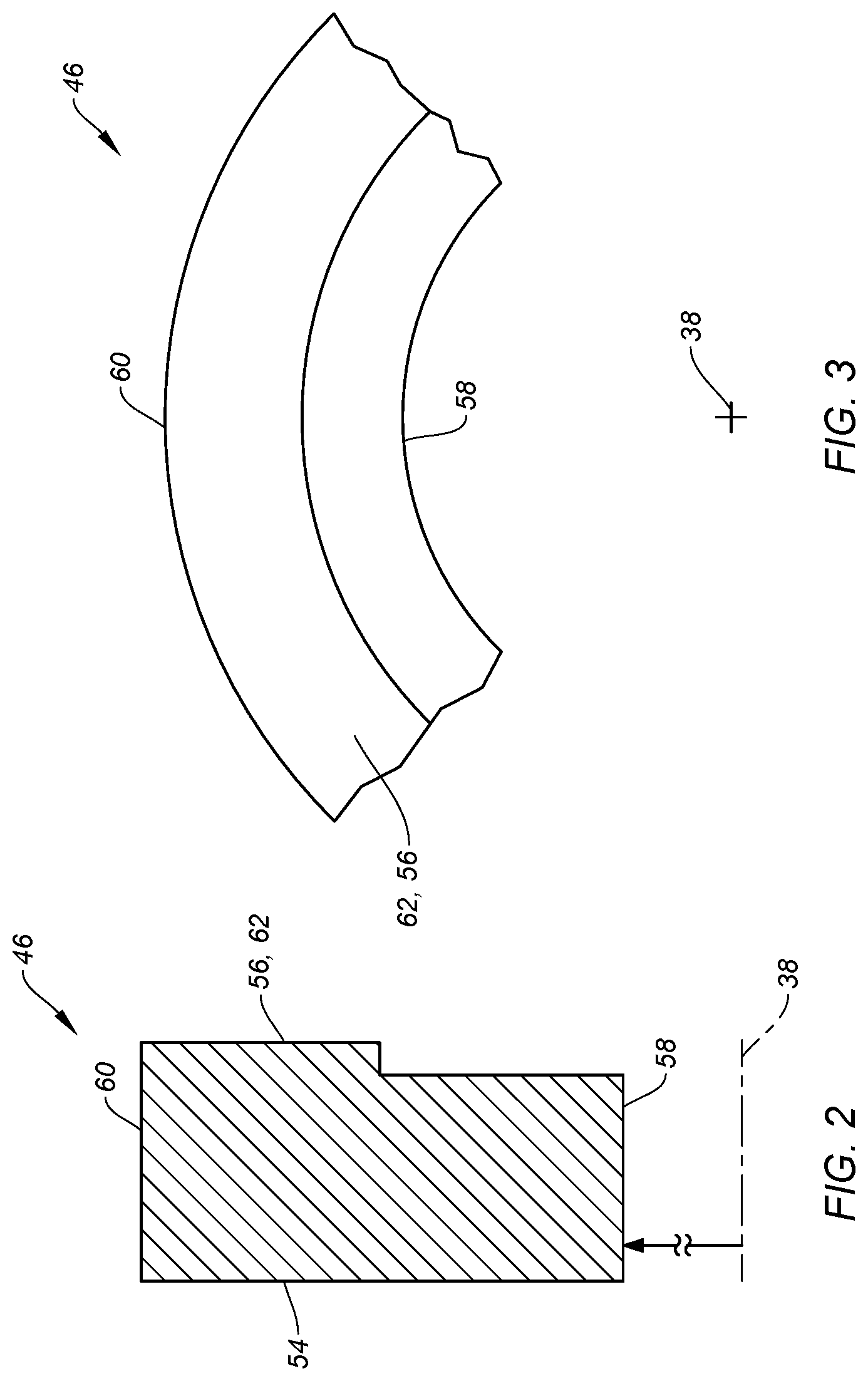 Patent US12297740 Figure 2 – Seal carrier with rolling element guide rail contact