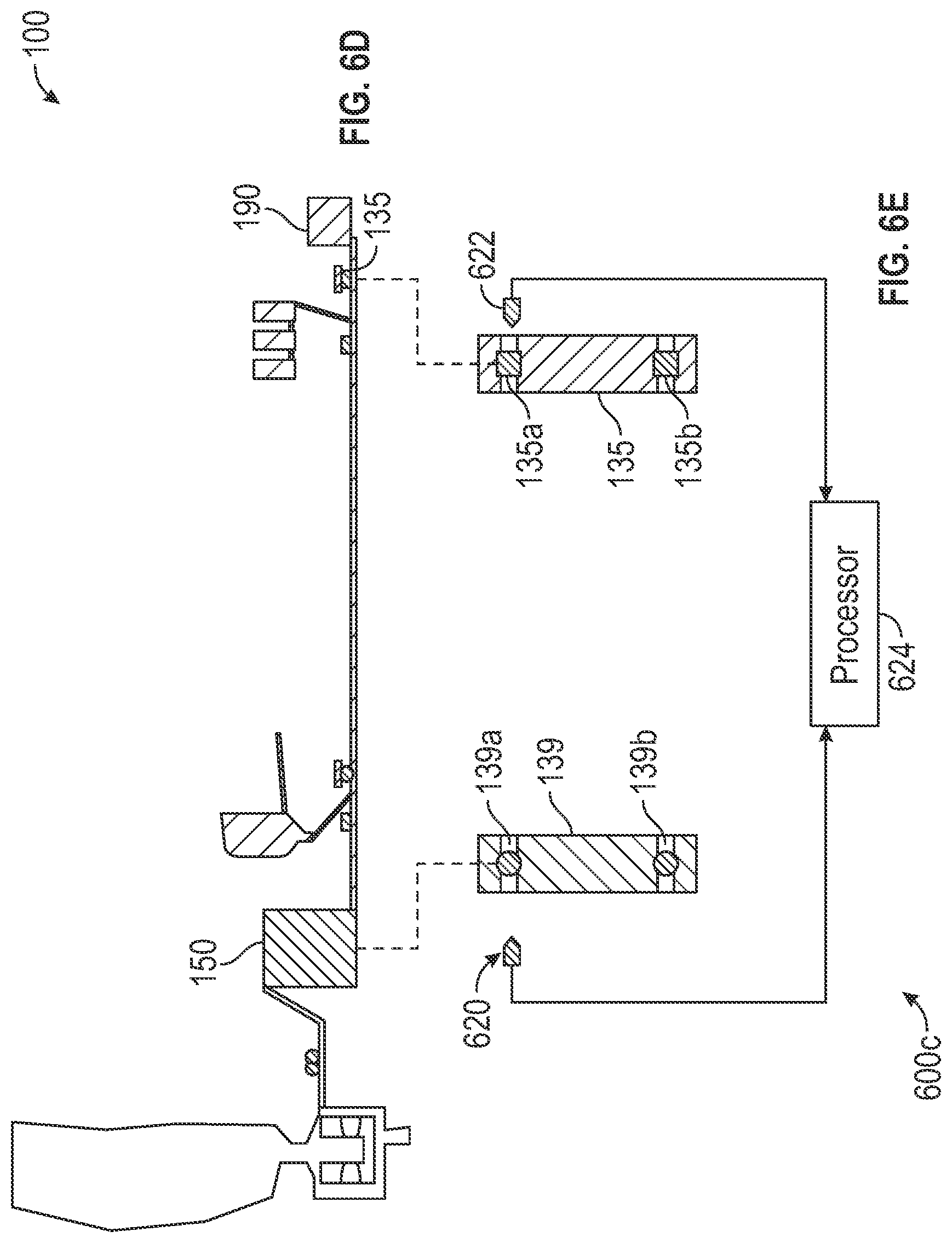 Patent US12297743 Figure 13 – Gas turbine engine having a sensor assembly to detect torsional vibration